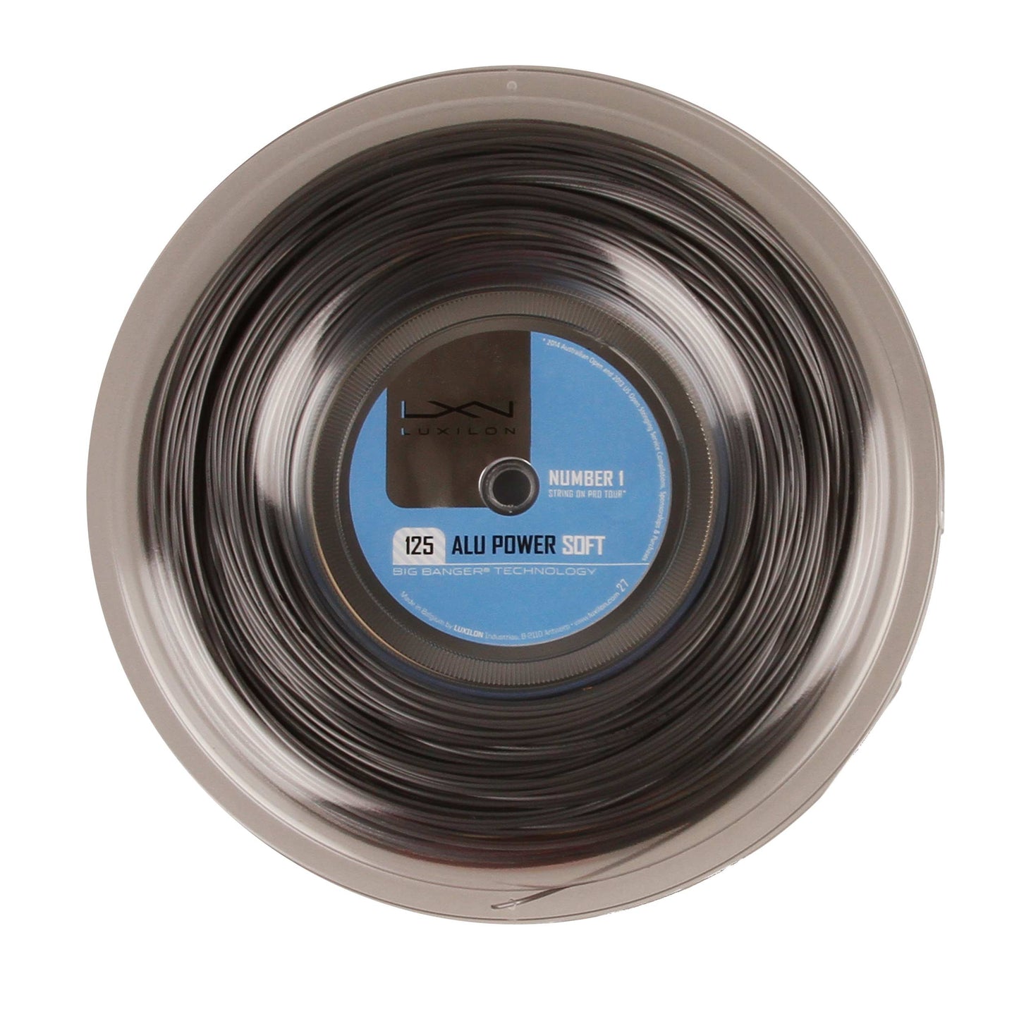 Luxilon Alu Power Soft Výplet-Role 200m-Stříbrná Luxilon Alu Power Soft Výplet-Role 200m-Stříbrná
