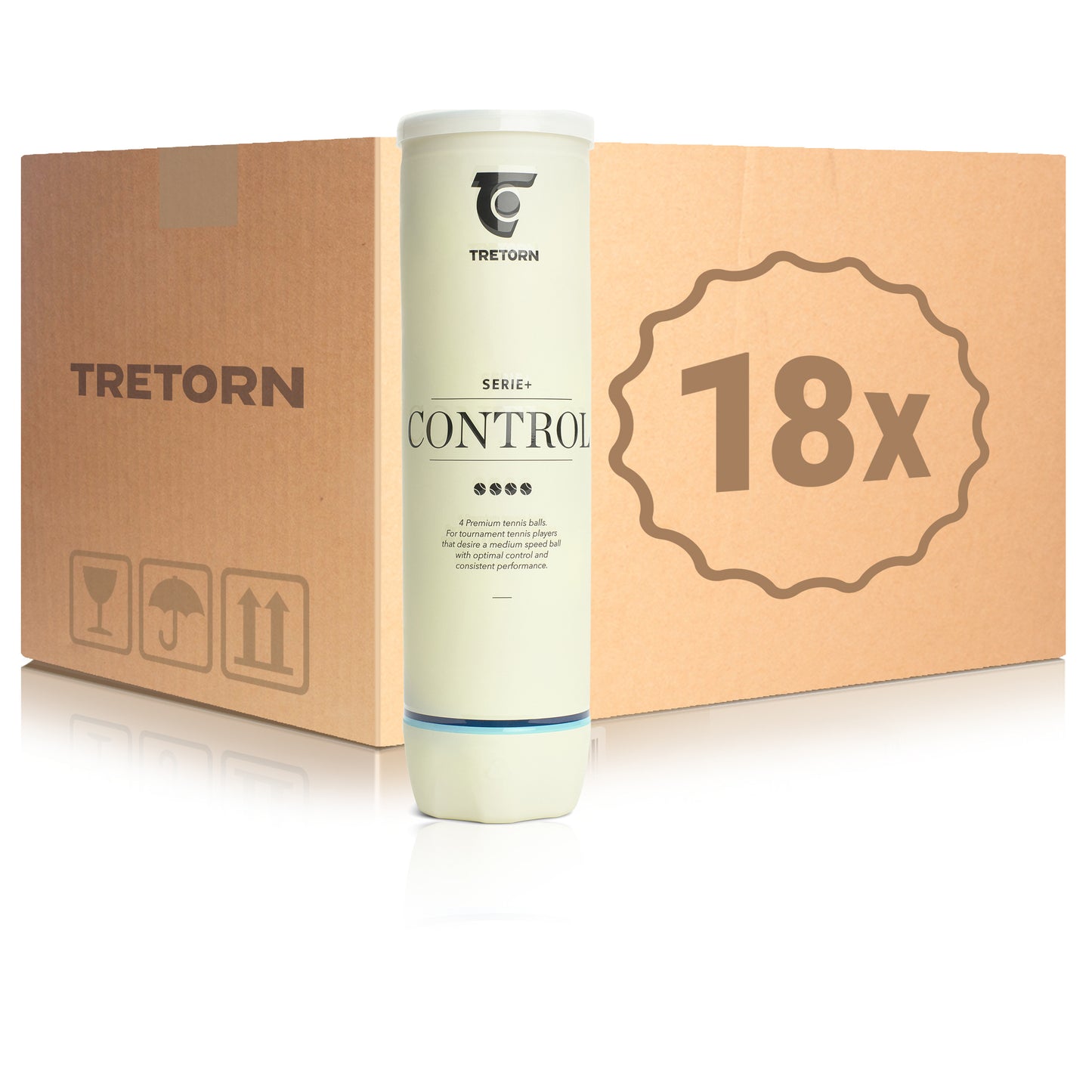 Tretorn 18 x 4ks v dóze Serie+Control Tretorn 18 x 4ks v dóze Serie+Control