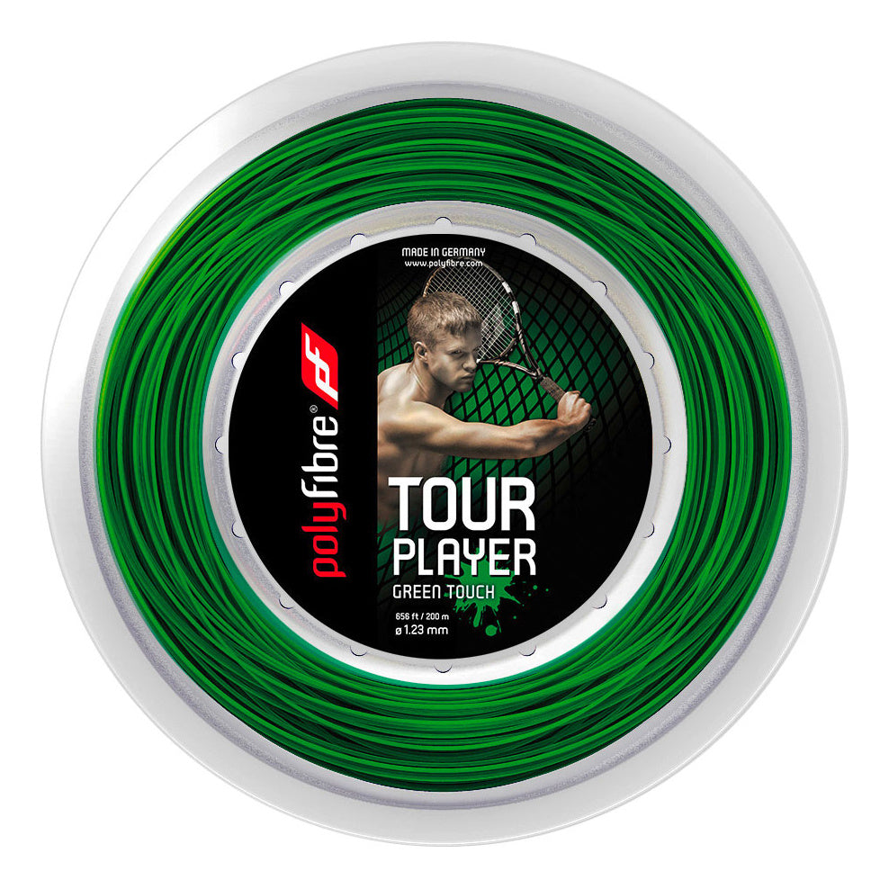 Polyfibre Tour Player Touch Výplet-Role 200m-Zelená Polyfibre Tour Player Touch Výplet-Role 200m-Zelená