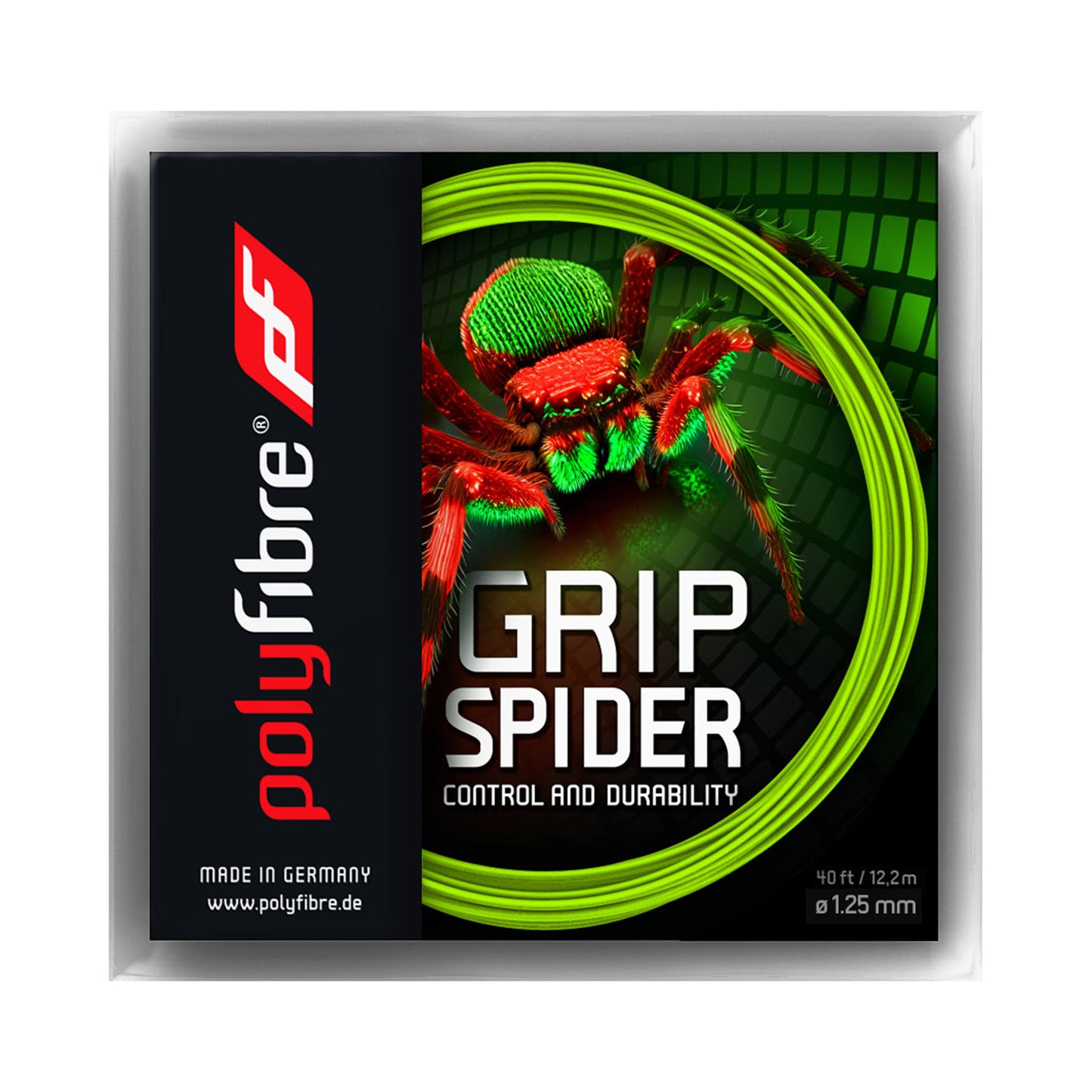 Polyfibre Grip Spider Výpletová Sada 12,2m-Zelená Polyfibre Grip Spider Výpletová Sada 12,2m-Zelená