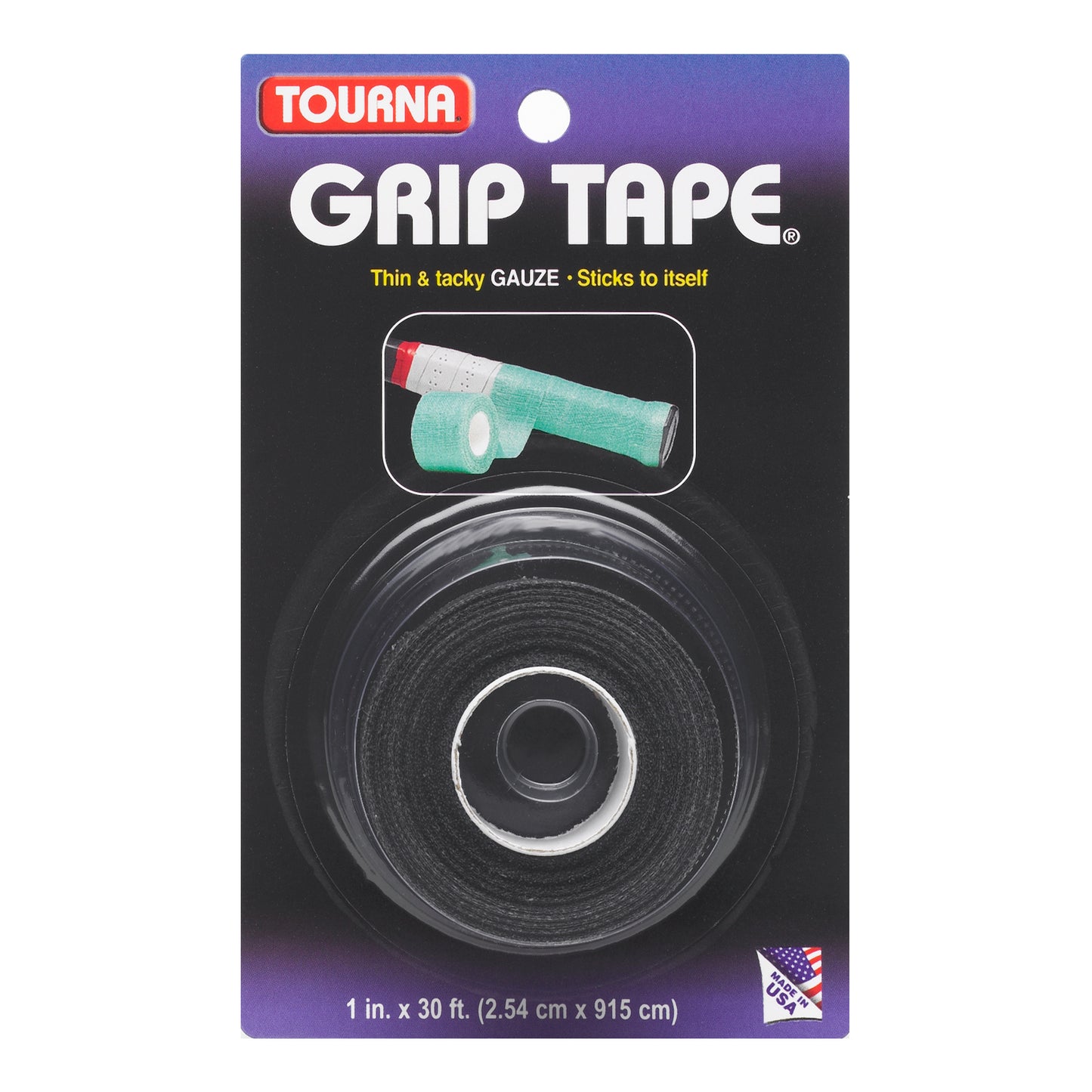 Tourna Grip Tape 1ks v balení - černá Tourna Grip Tape 1ks v balení - černá