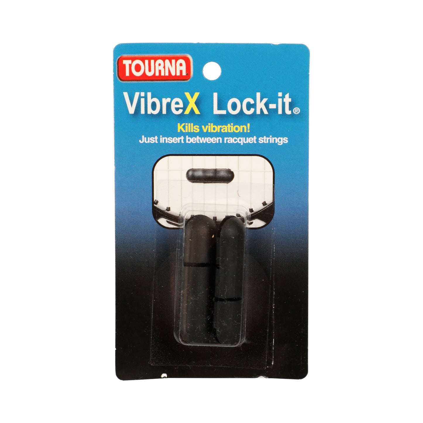 Tourna Vibrex Lock Tlumítko Vibrací 2ks V Baleni-Černá Tourna Vibrex Lock Tlumítko Vibrací 2ks V Baleni-Černá