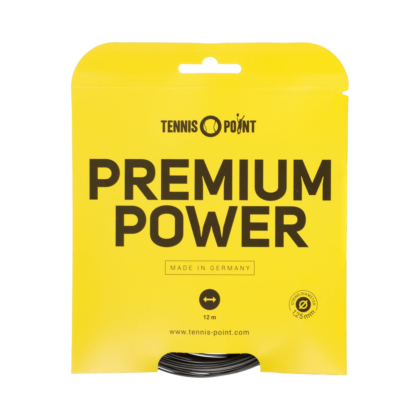 Tennis-Point Premium Power Výpletová Sada 12m-Černá Tennis-Point Premium Power Výpletová Sada 12m-Černá