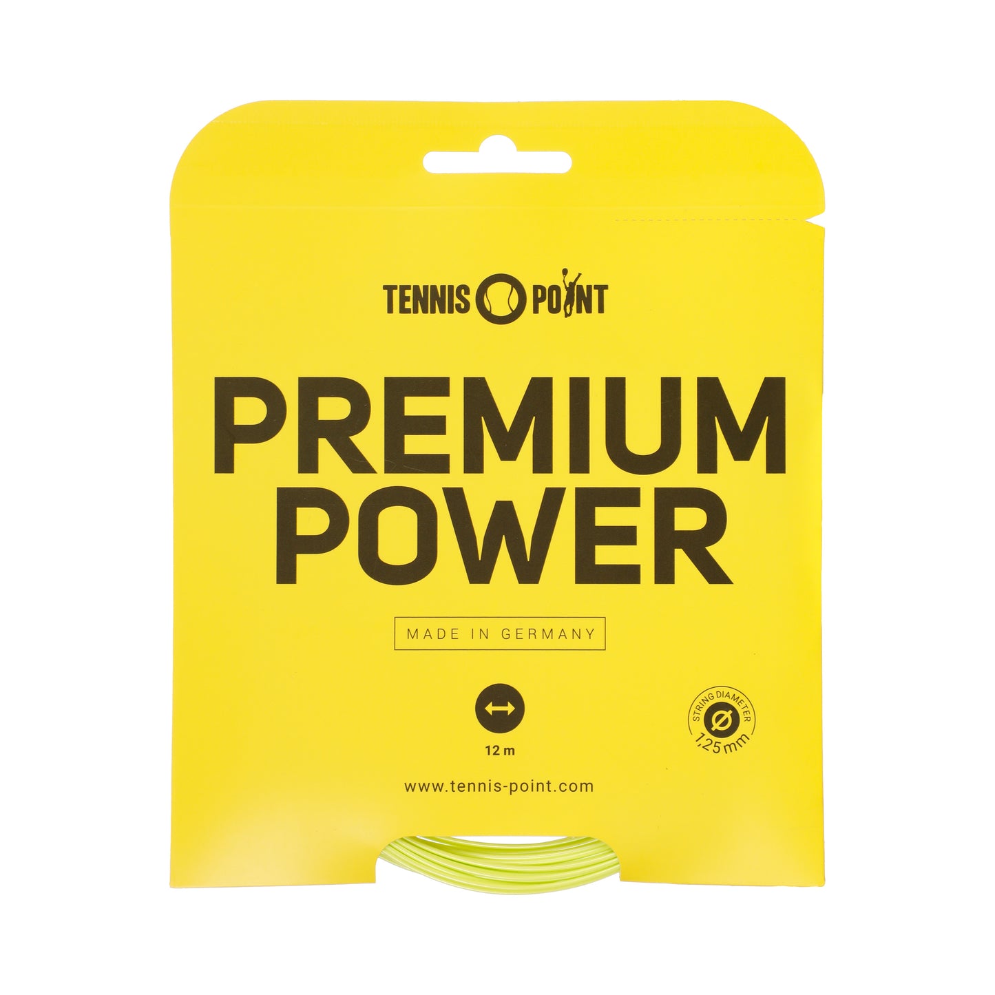 Tennis-Point Premium Power Výpletová Sada 12m-Limetková Tennis-Point Premium Power Výpletová Sada 12m-Limetková