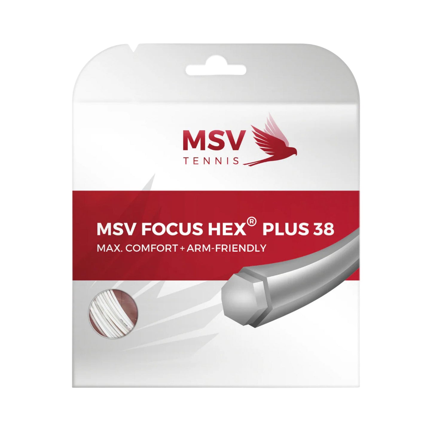 MSV Focus-HEX plus 38 Výpletová sada 12m - bílá MSV Focus-HEX plus 38 Výpletová sada 12m - bílá