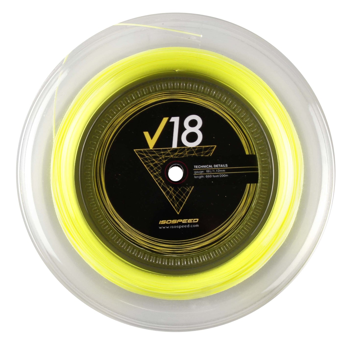 Isospeed V18 Výplet-Role 200m-Žlutá Isospeed V18 Výplet-Role 200m-Žlutá