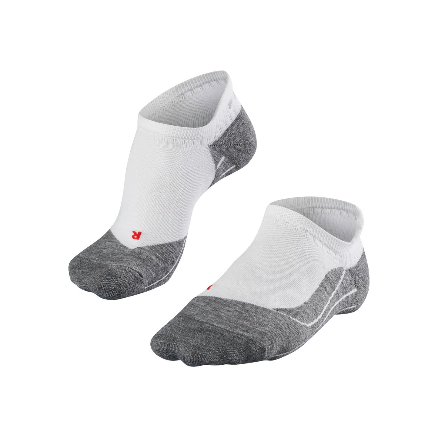 Falke RU4 Endurance Invisible Running ponožky Muži - bílá, šedá Falke RU4 Endurance Invisible Running ponožky Muži - bílá, šedá