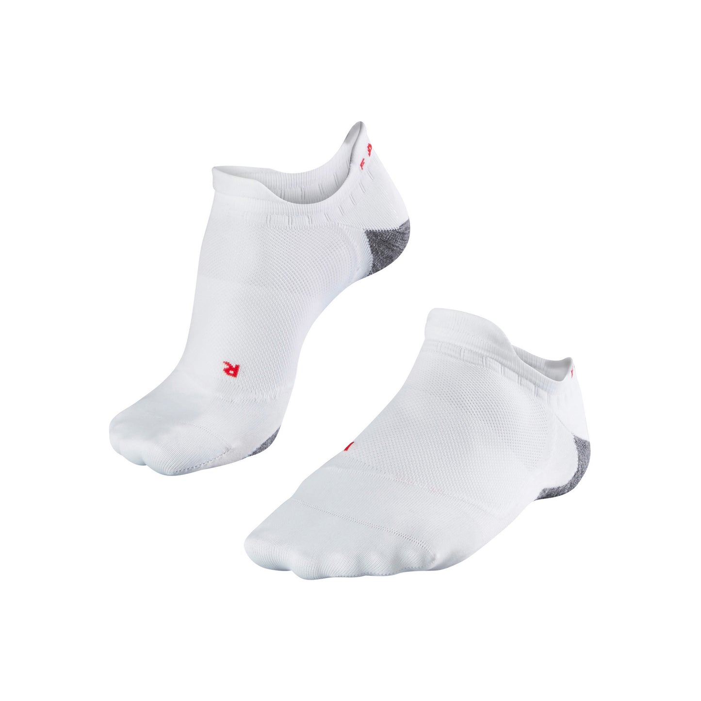 Falke Invisible Running ponožky Muži - bílá, šedá Falke Invisible Running ponožky Muži - bílá, šedá