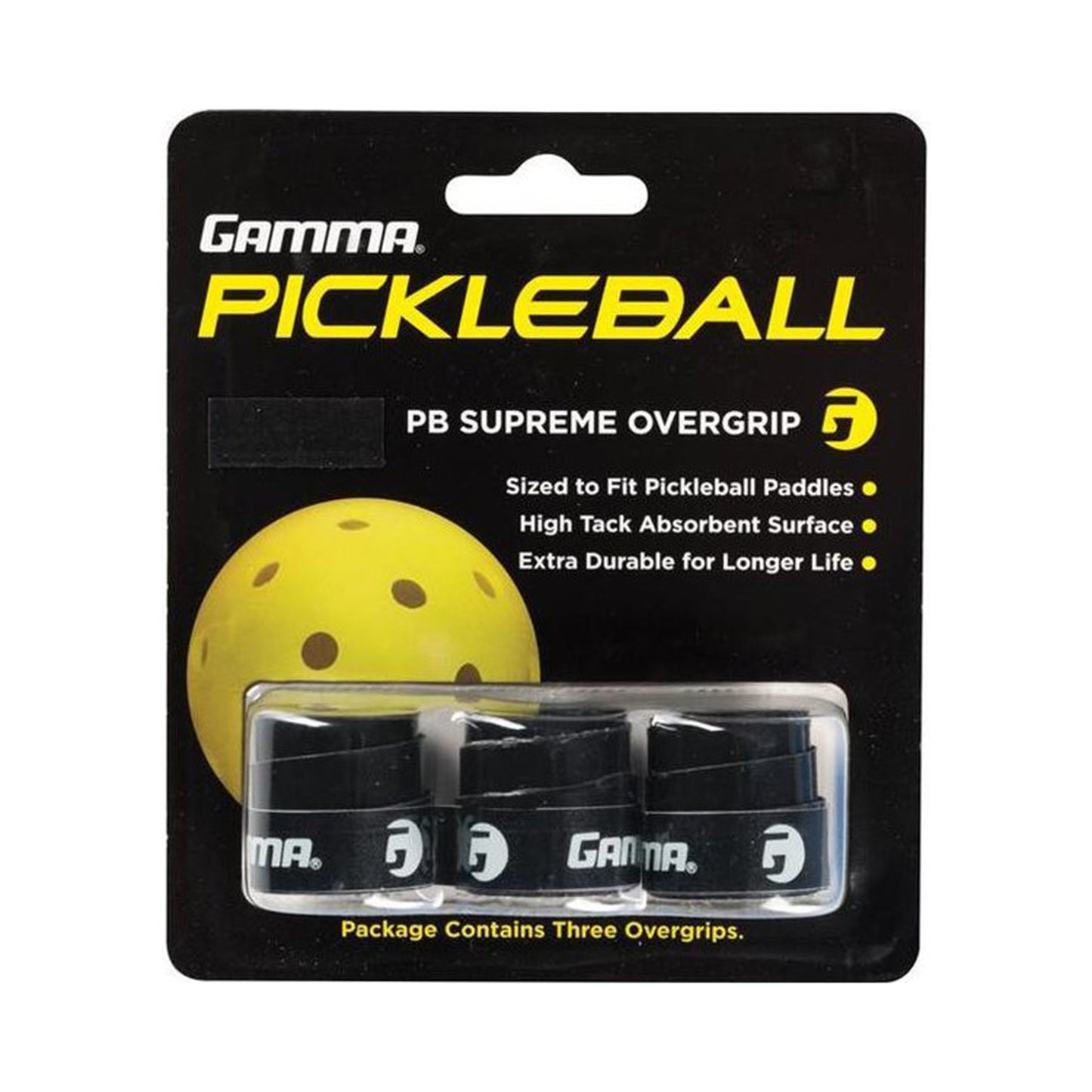 Gamma Pickleball Supreme-Černá Gamma Pickleball Supreme-Černá