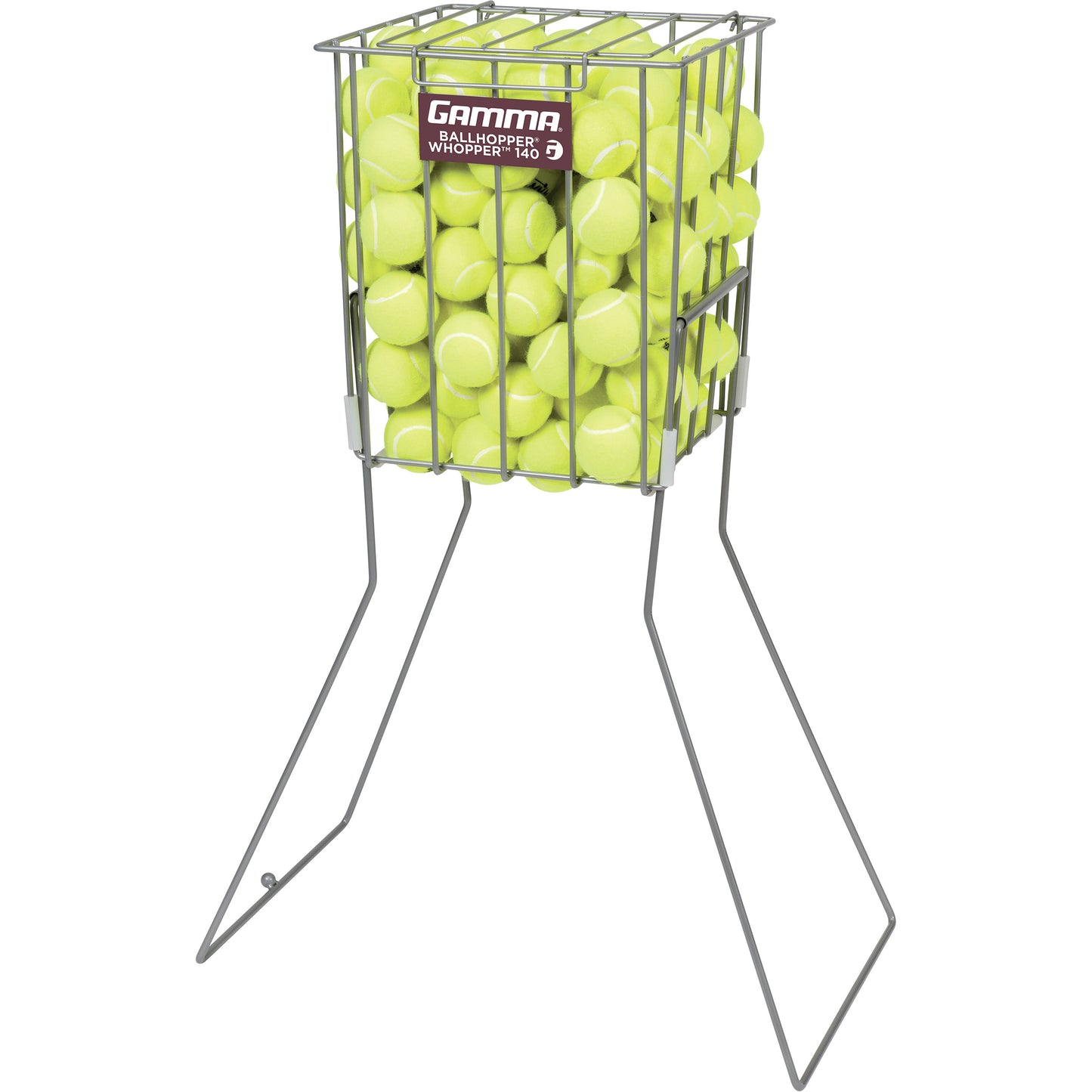 Gamma Ballhopper Whopper 140 Koš Na Míče-Stříbrná Gamma Ballhopper Whopper 140 Koš Na Míče-Stříbrná