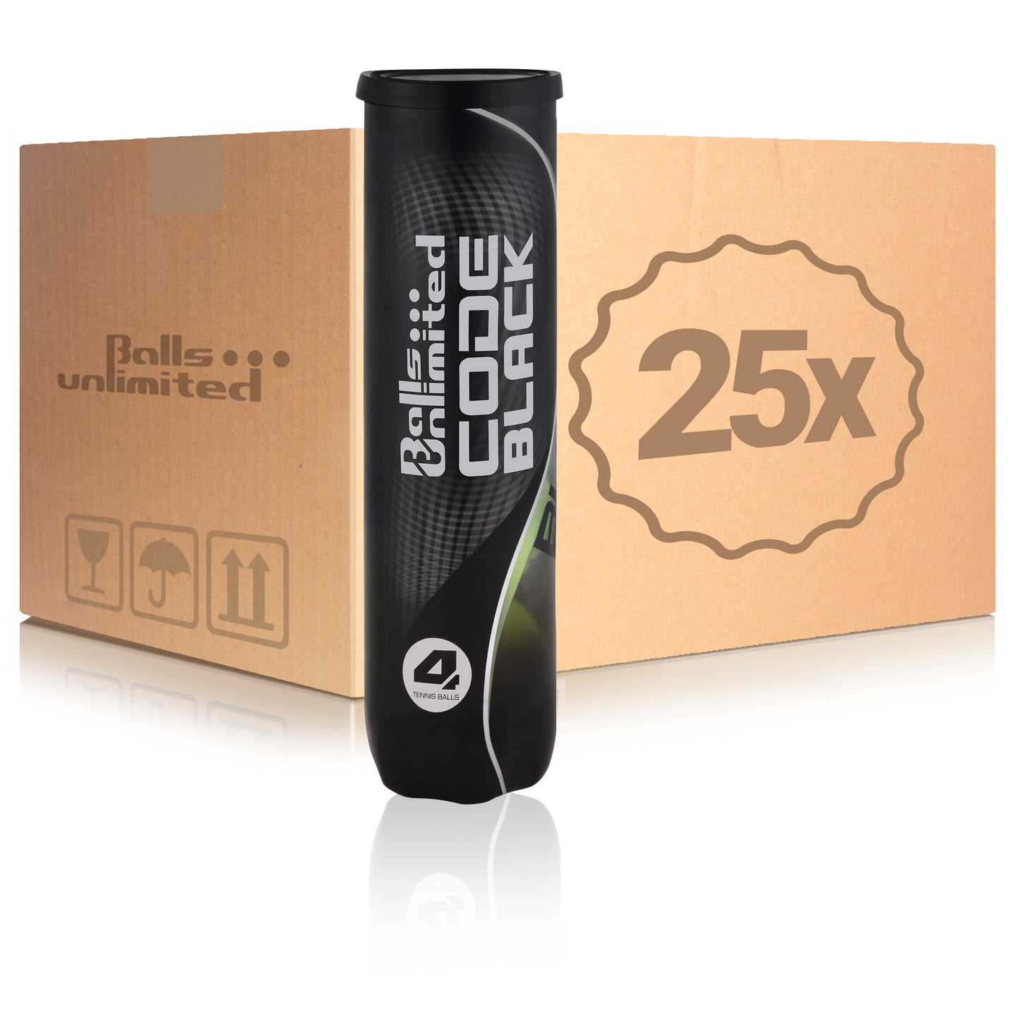 Balls Unlimited 25 x 4ks v baleni Code Black Balls Unlimited 25 x 4ks v baleni Code Black