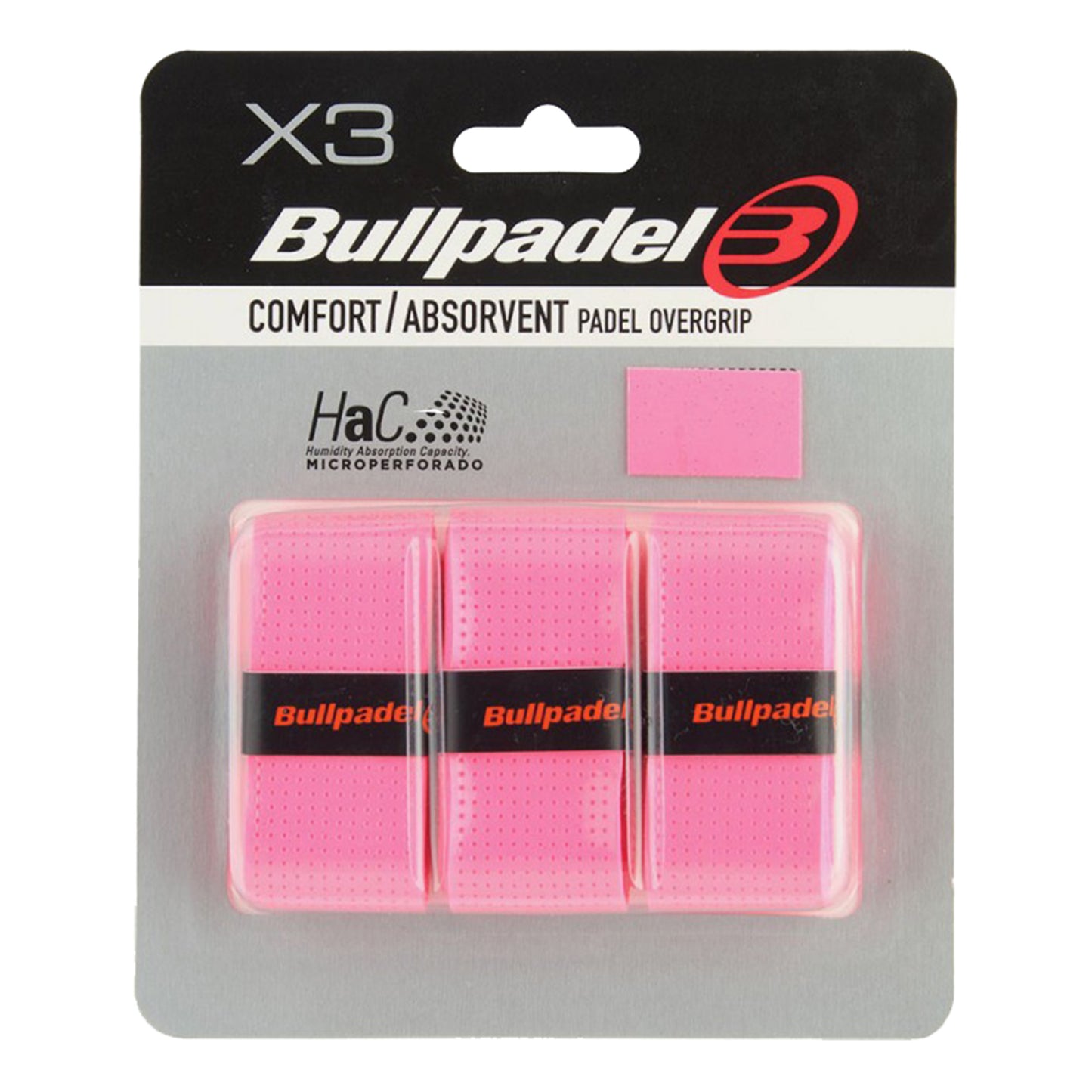 Bullpadel GB-1201 COMFORT ABSORBENT-Neonové Růžová Bullpadel GB-1201 COMFORT ABSORBENT-Neonové Růžová