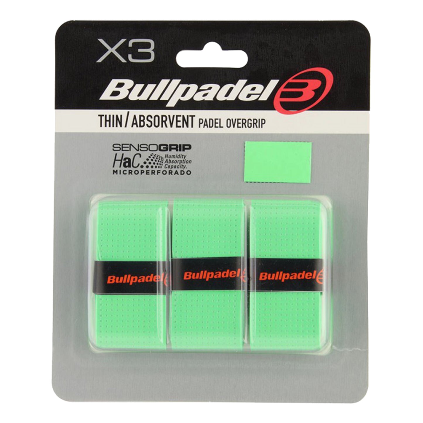 Bullpadel GB-1705 SENSO ABSORBENT-Zelená Bullpadel GB-1705 SENSO ABSORBENT-Zelená