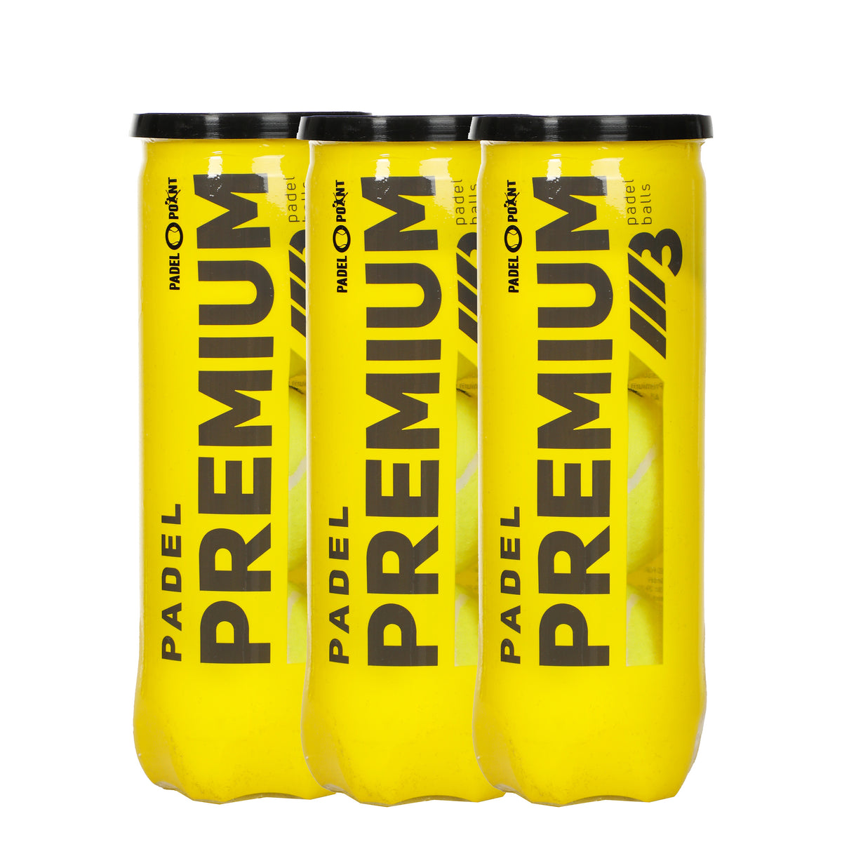 Padel-Point 3 x 3ks dóze Premium Ball Padel-Point 3 x 3ks dóze Premium Ball