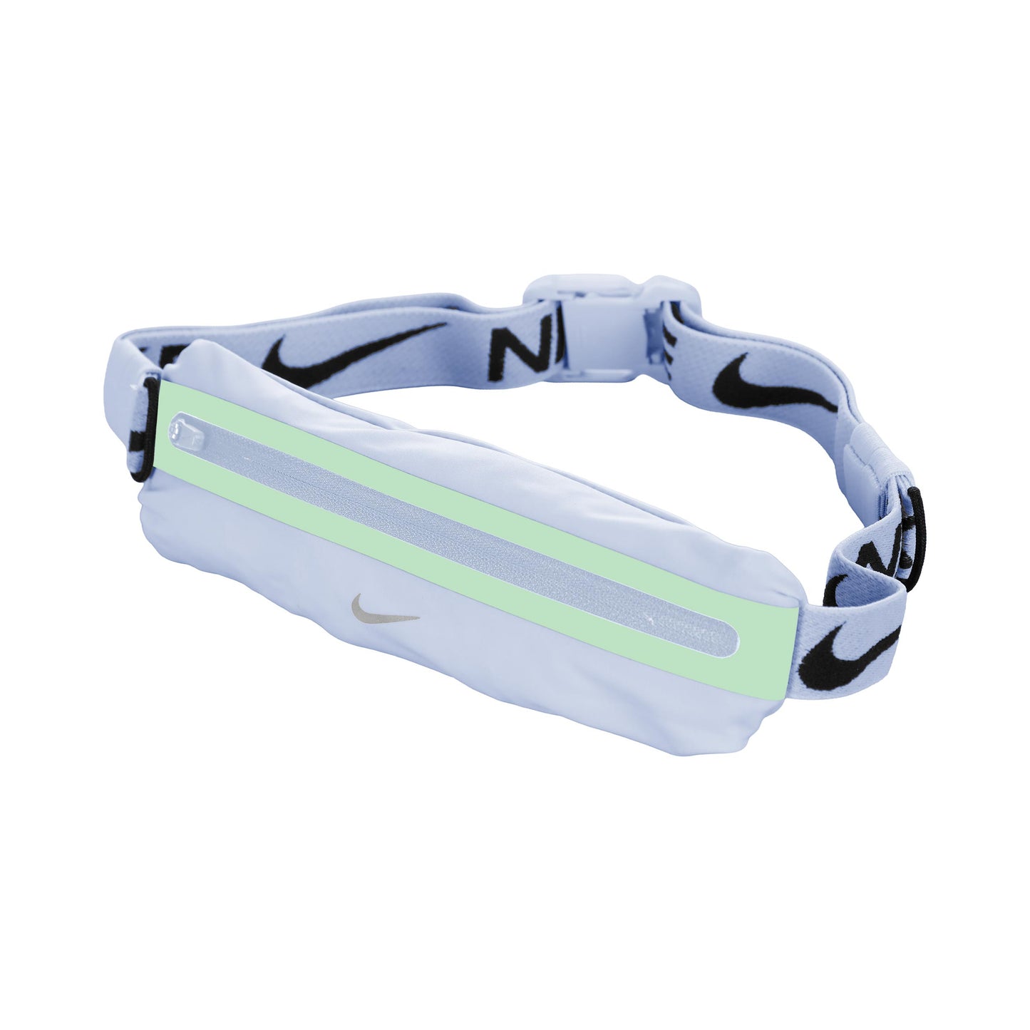 Nike Slim 4.0 Běžící pás - modrá, zelená Nike Slim 4.0 Běžící pás - modrá, zelená