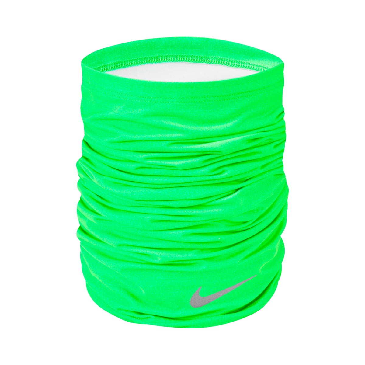 Nike Dri-Fit Wrap 2.0 Šátek na krk Unisex - neonově zelená, stříbrná Nike Dri-Fit Wrap 2.0 Šátek na krk Unisex - neonově zelená, stříbrná