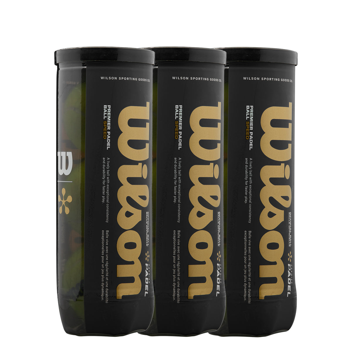 Wilson 3 x 3ks dóze Premier Padel Speed X3 Wilson 3 x 3ks dóze Premier Padel Speed X3