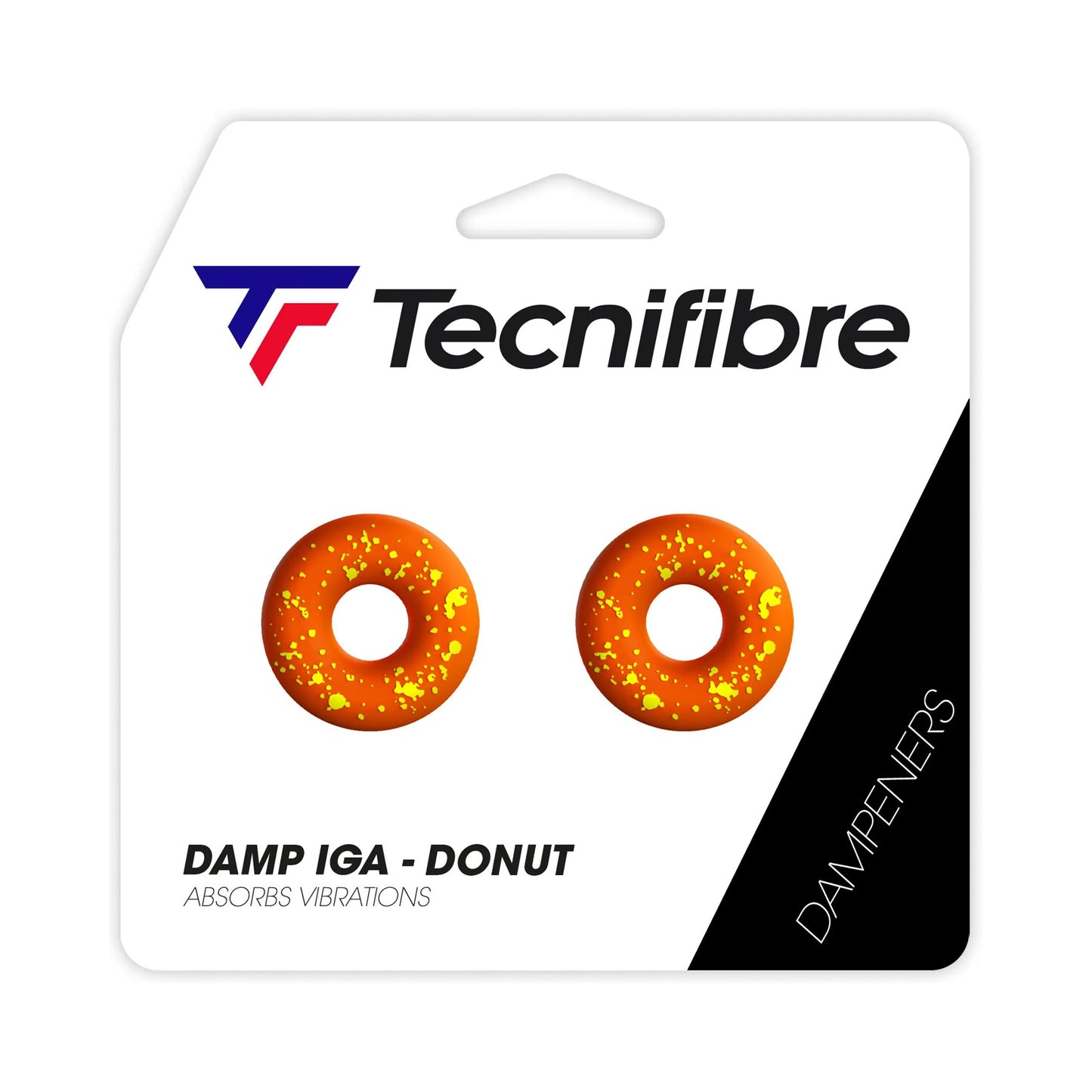 Tecnifibre IG Donut Tlumítko vibrací -oranžová Tecnifibre IG Donut Tlumítko vibrací -oranžová