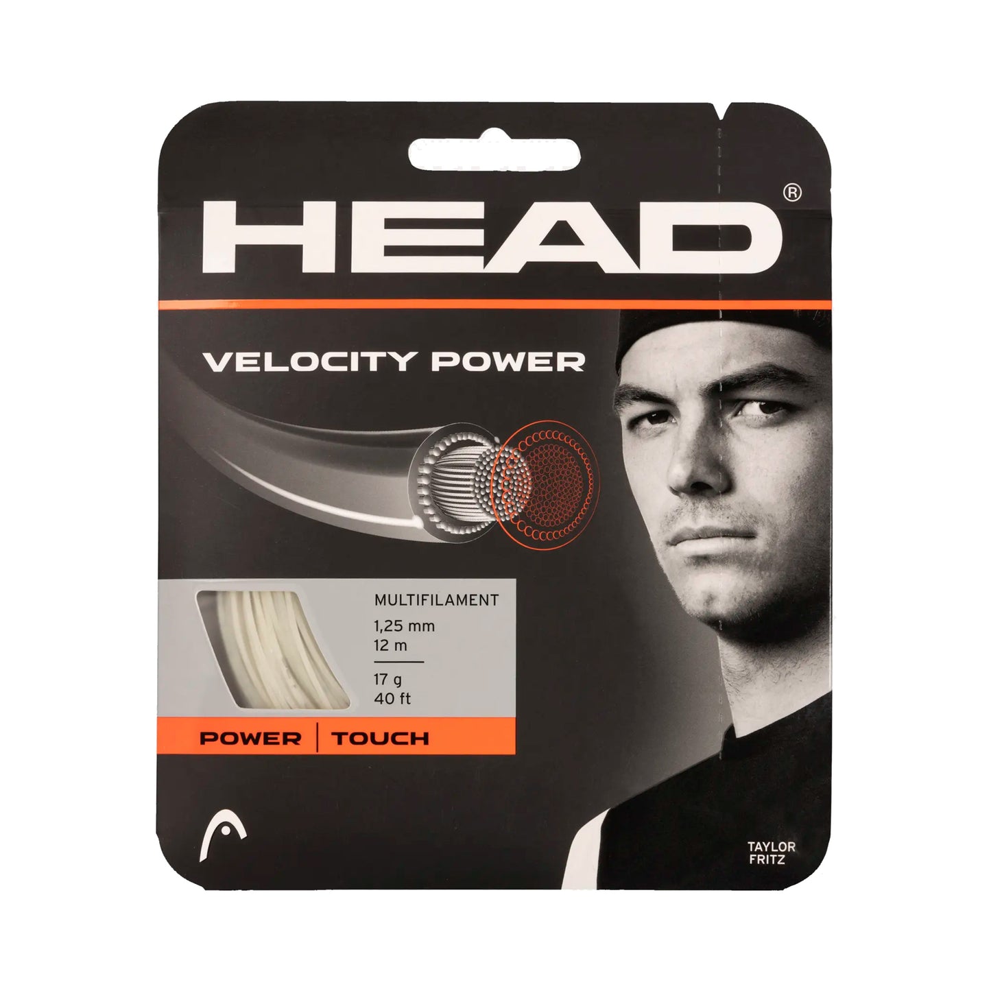 HEAD Velocity MLT Power Výpletová sada 12m - přírodní barvy HEAD Velocity MLT Power Výpletová sada 12m - přírodní barvy