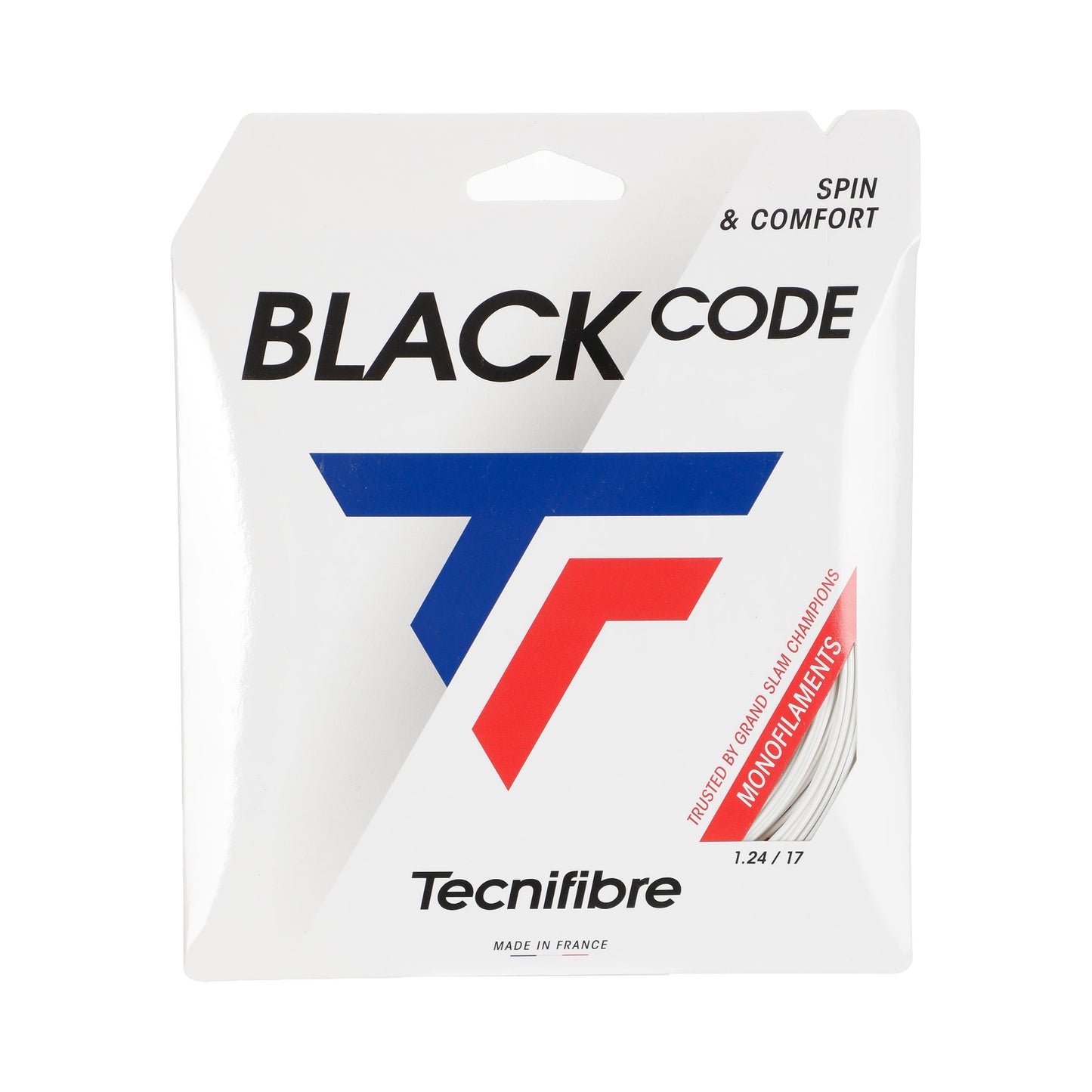 Tecnifibre Black Code Spezial Výpletová sada 12,2m - bílá Tecnifibre Black Code Spezial Výpletová sada 12,2m - bílá
