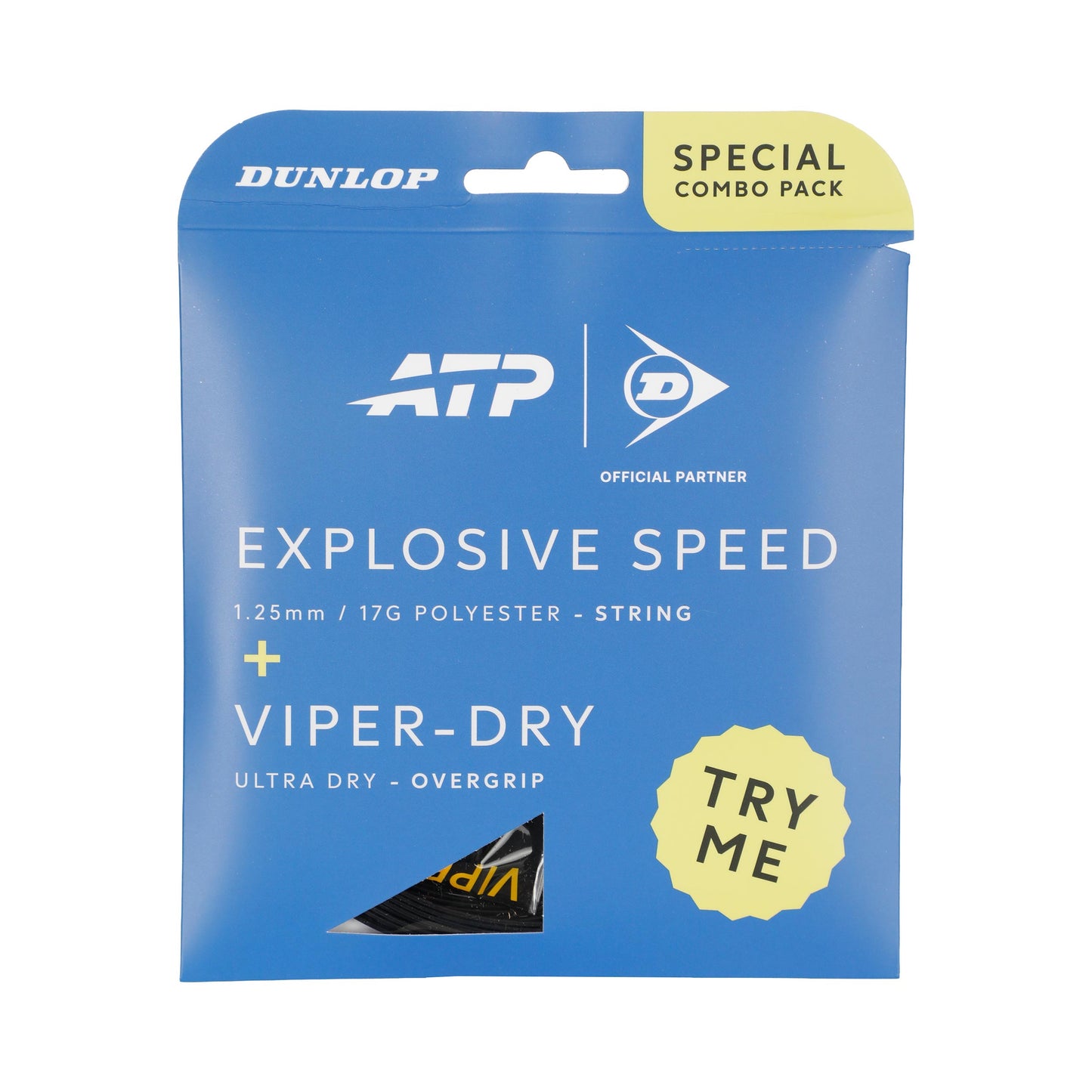Dunlop Explosive Speed Výpletová sada 12m - černá Dunlop Explosive Speed Výpletová sada 12m - černá