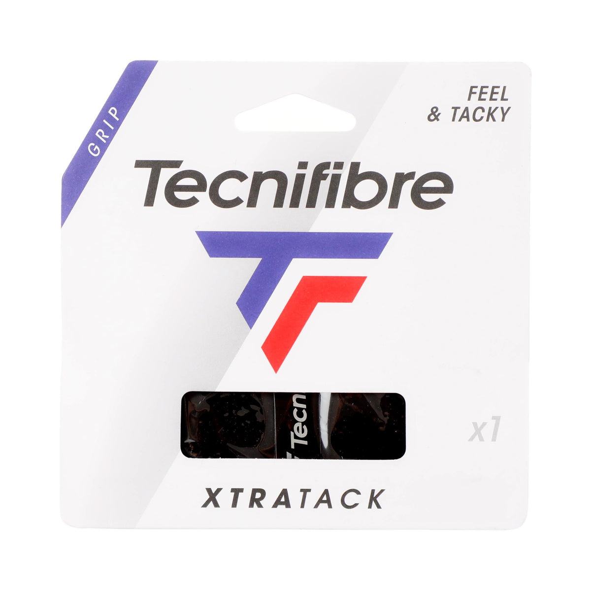 Tecnifibre X-Tra Tack 1ks v balení - černá Tecnifibre X-Tra Tack 1ks v balení - černá