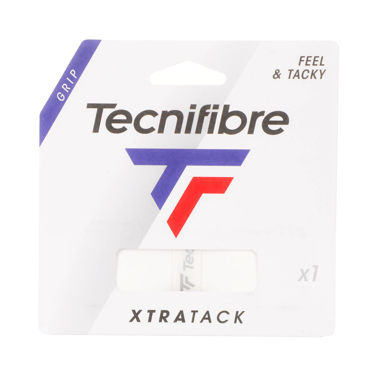 Tecnifibre X-Tra Tack 1ks v balení - bílá Tecnifibre X-Tra Tack 1ks v balení - bílá