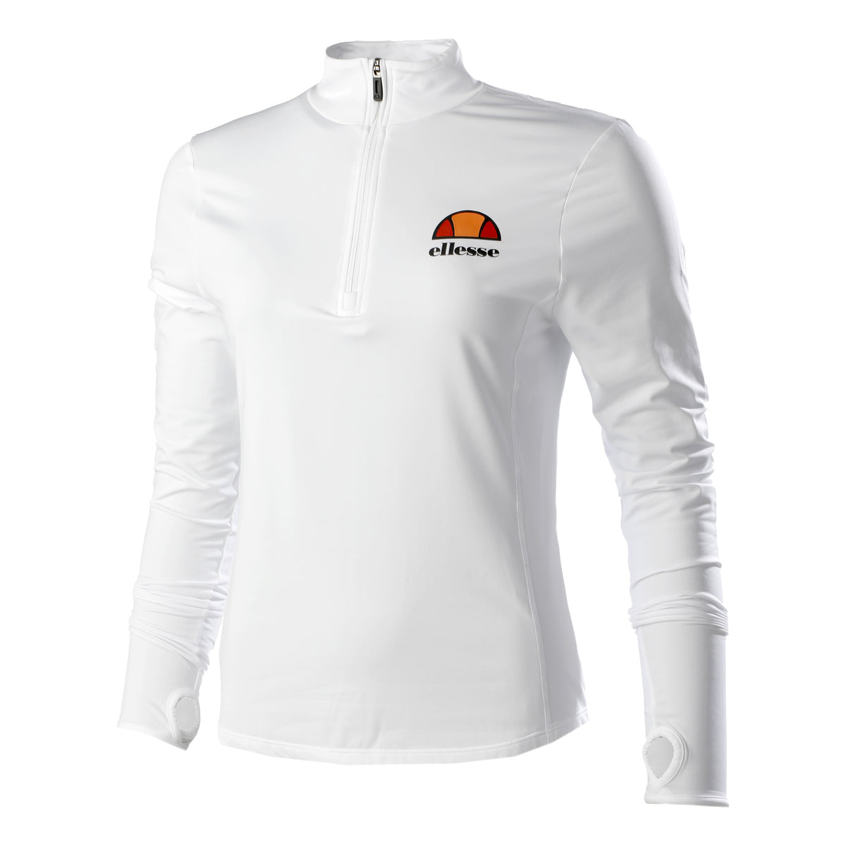Ellesse Sofira 1/4 Zip S dlouhým rukávem Dámy - bílá,