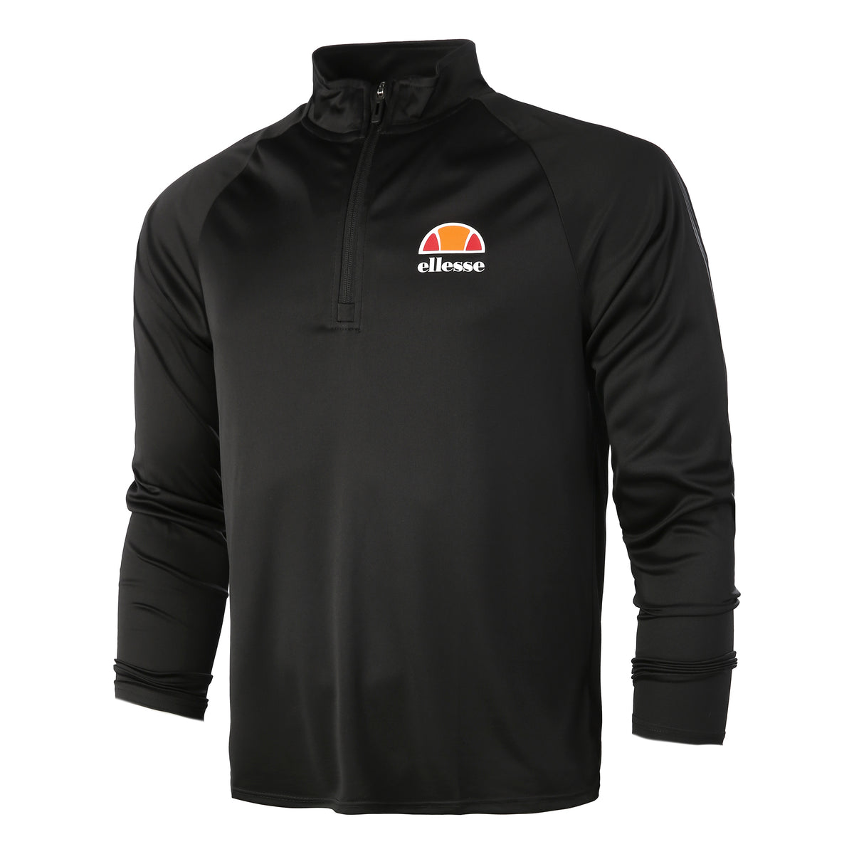 Ellesse Bovaro 1/2 Zip S dlouhým rukávem Muži - černá,