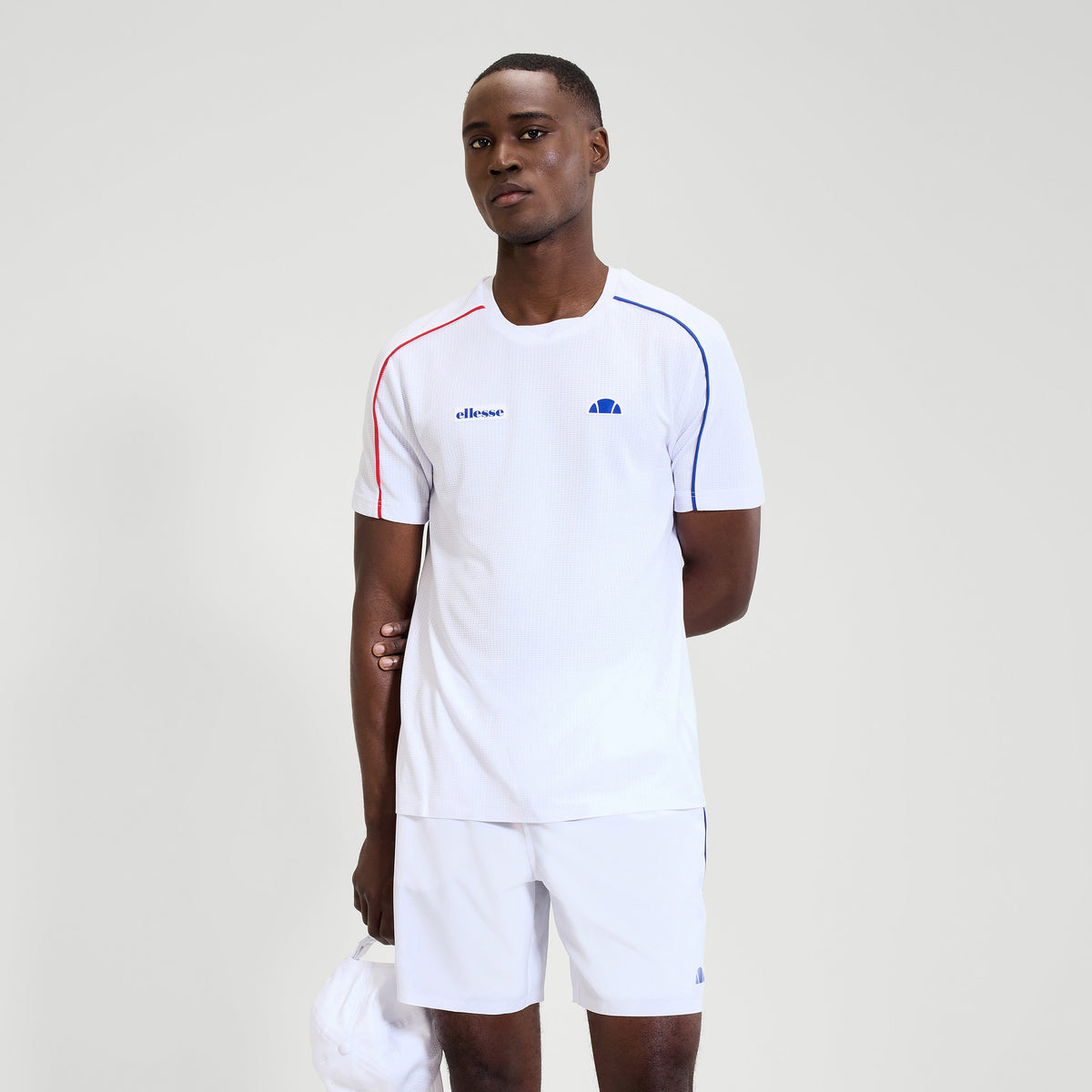 Ellesse Mapperley Tričko Muži-Bílá