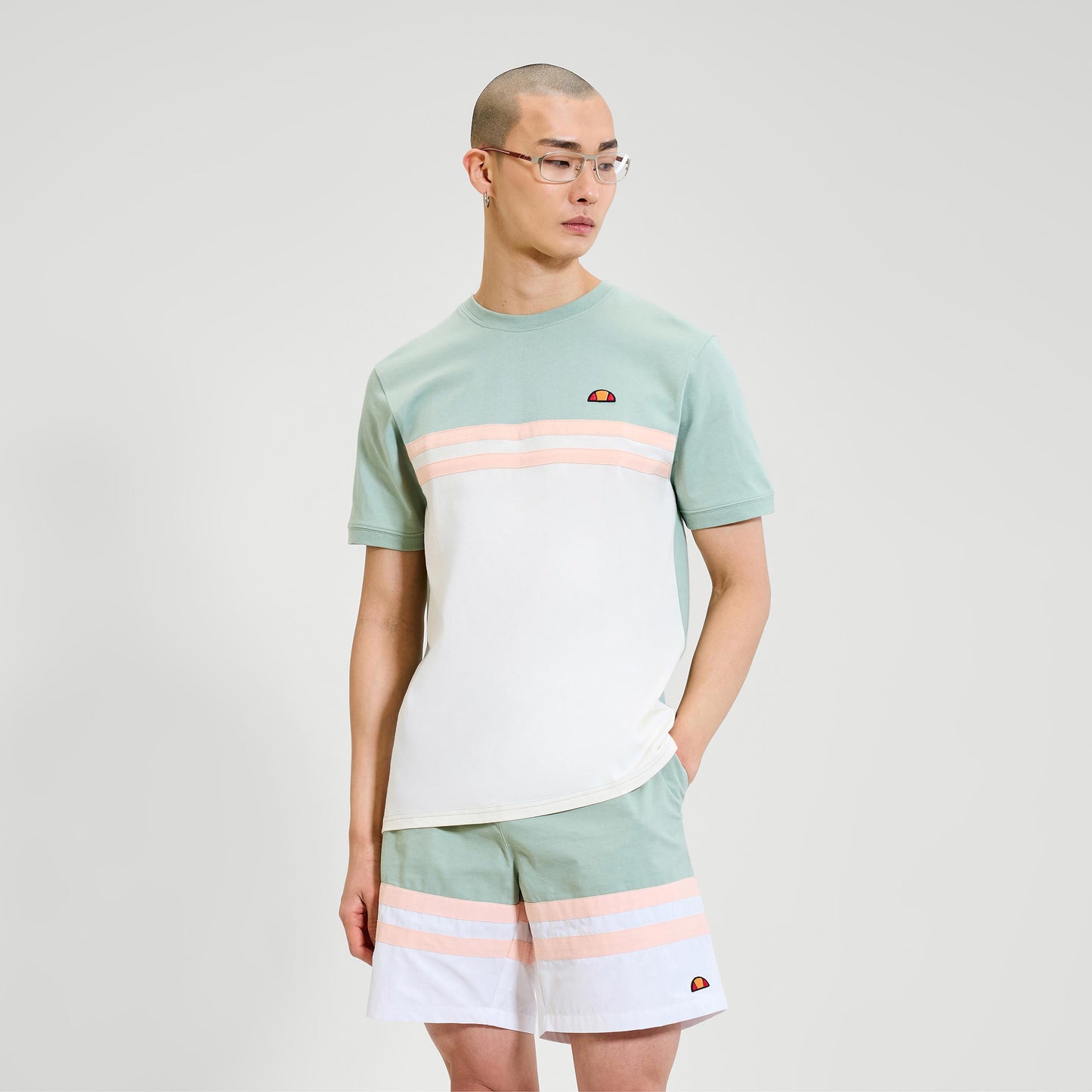 Ellesse Atrei Tričko Muži-Šalvěj,Bílá
