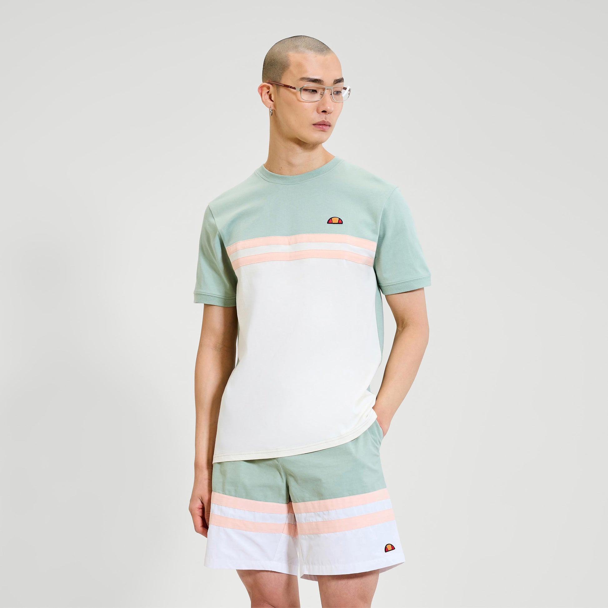 Ellesse Atrei Tričko Muži-Šalvěj,Bílá