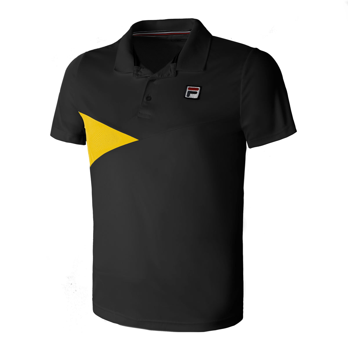 Fila Nino Pólo Muži - černá, žlutá