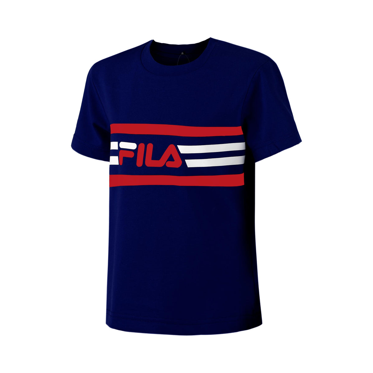 Fila Nicky Tričko Chlapci - tmavě modrá, červená