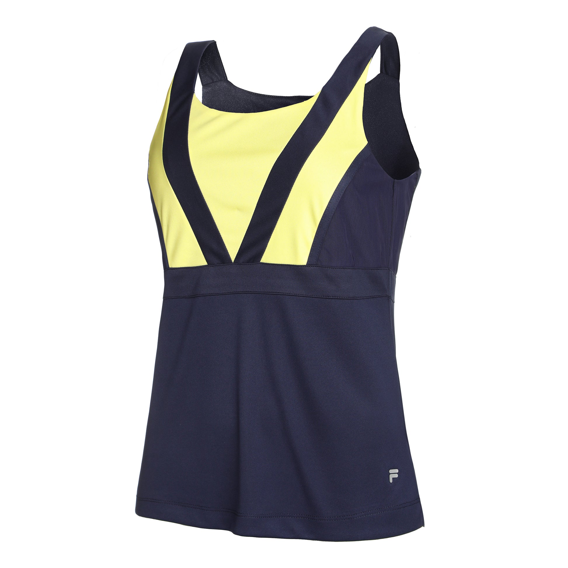 Fila Elisa Sportovní tílko Dámy - tmavě modrá, žlutá