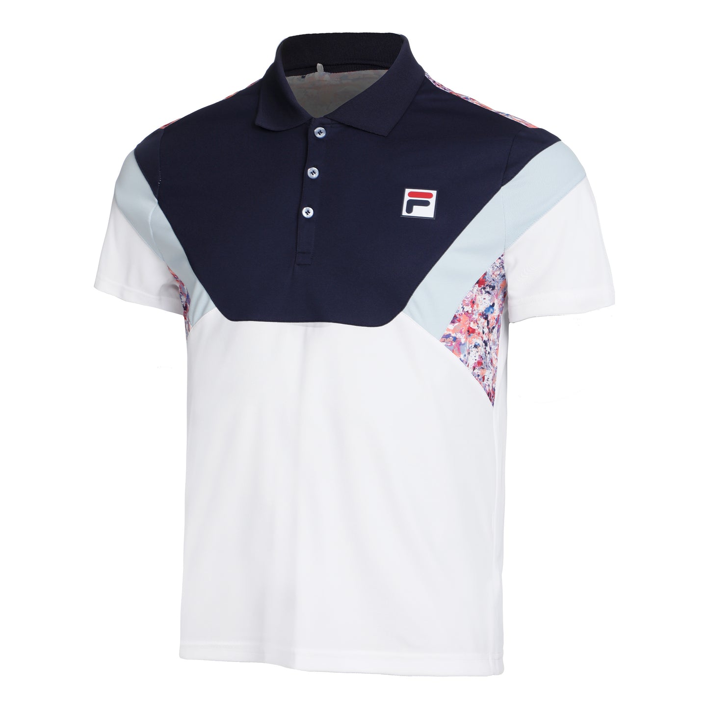 Fila Adrian Pólo Muži - tmavě modrá, vícebarevné