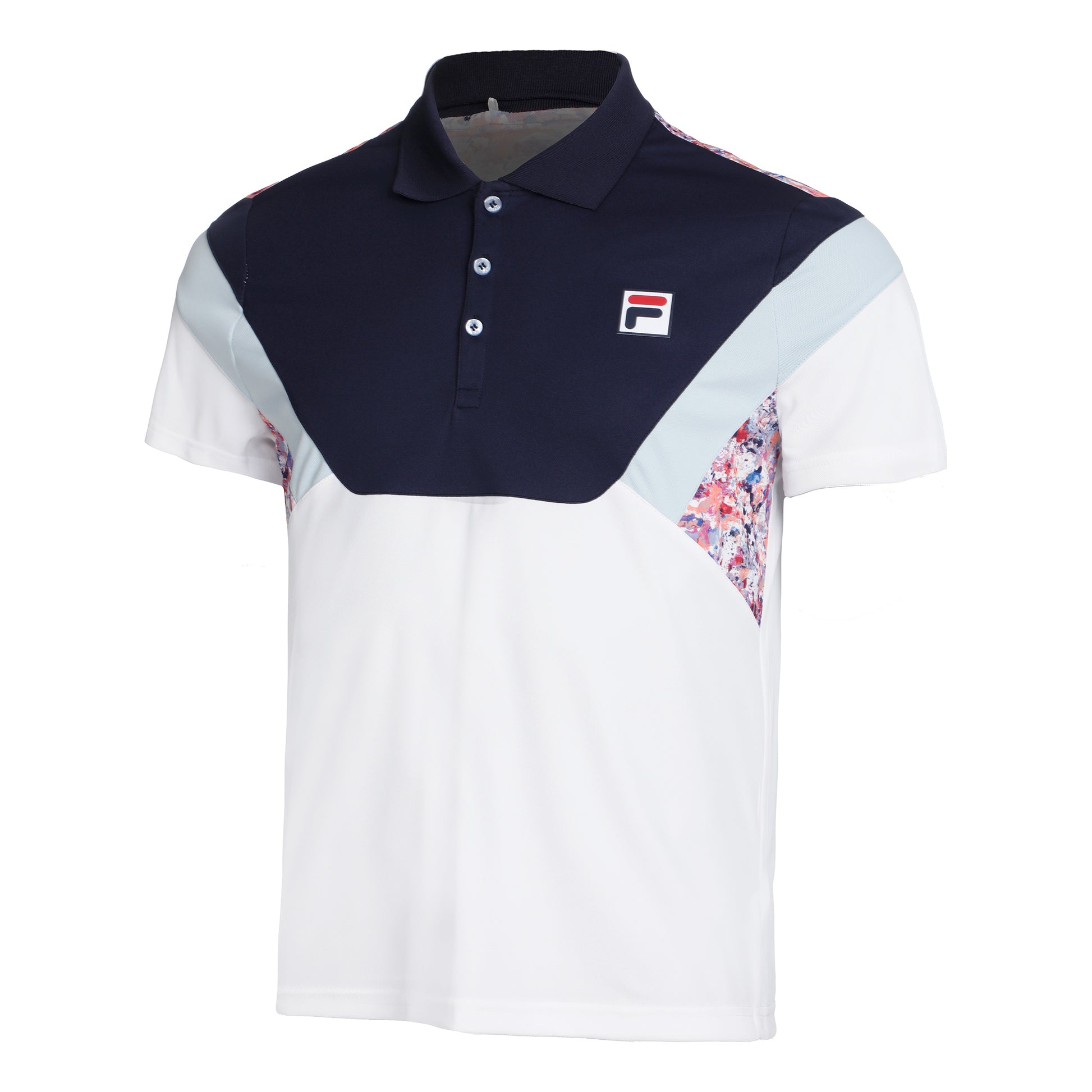 Fila Adrian Pólo Muži - tmavě modrá, vícebarevné