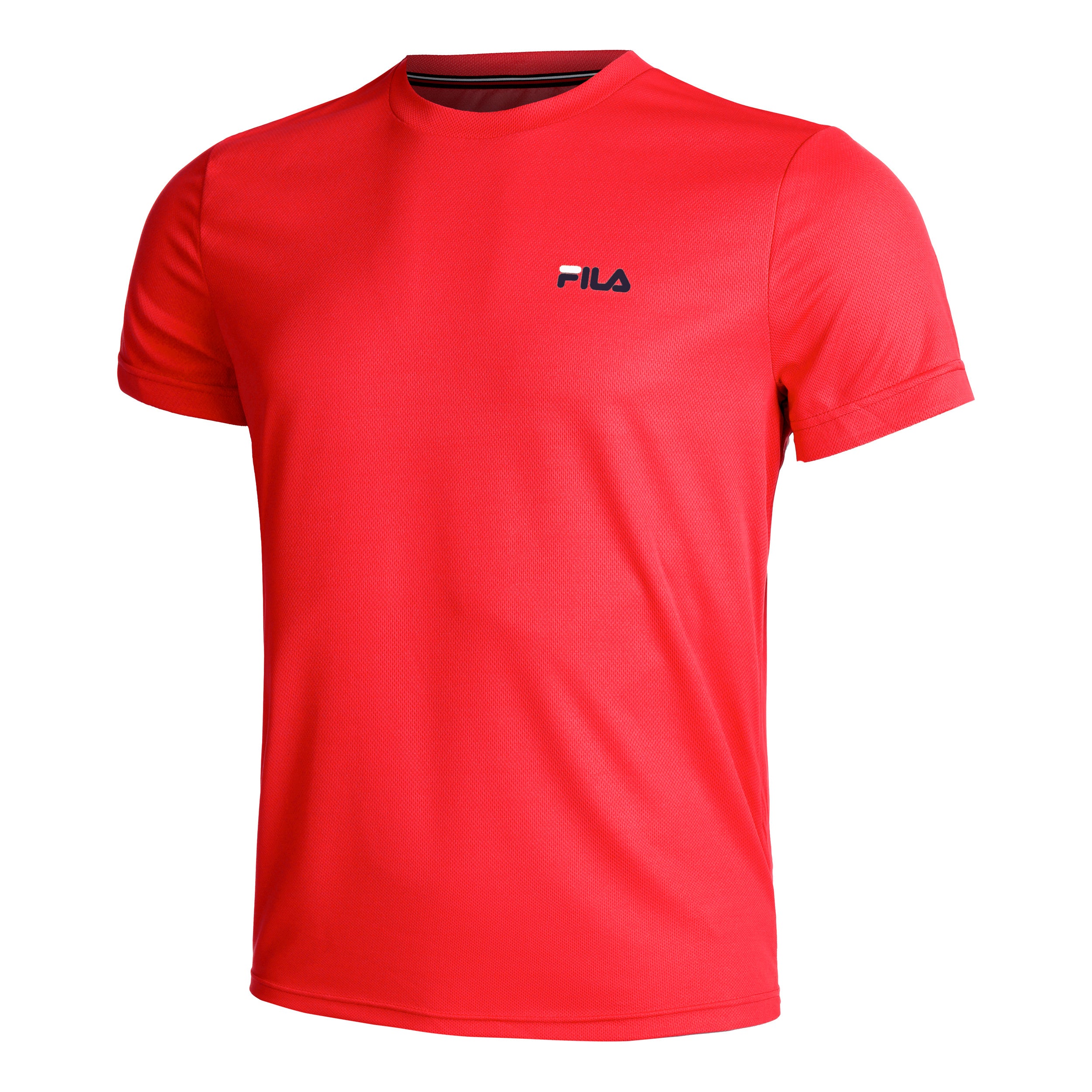 Fila Logo Small Tričko Muži-Červená