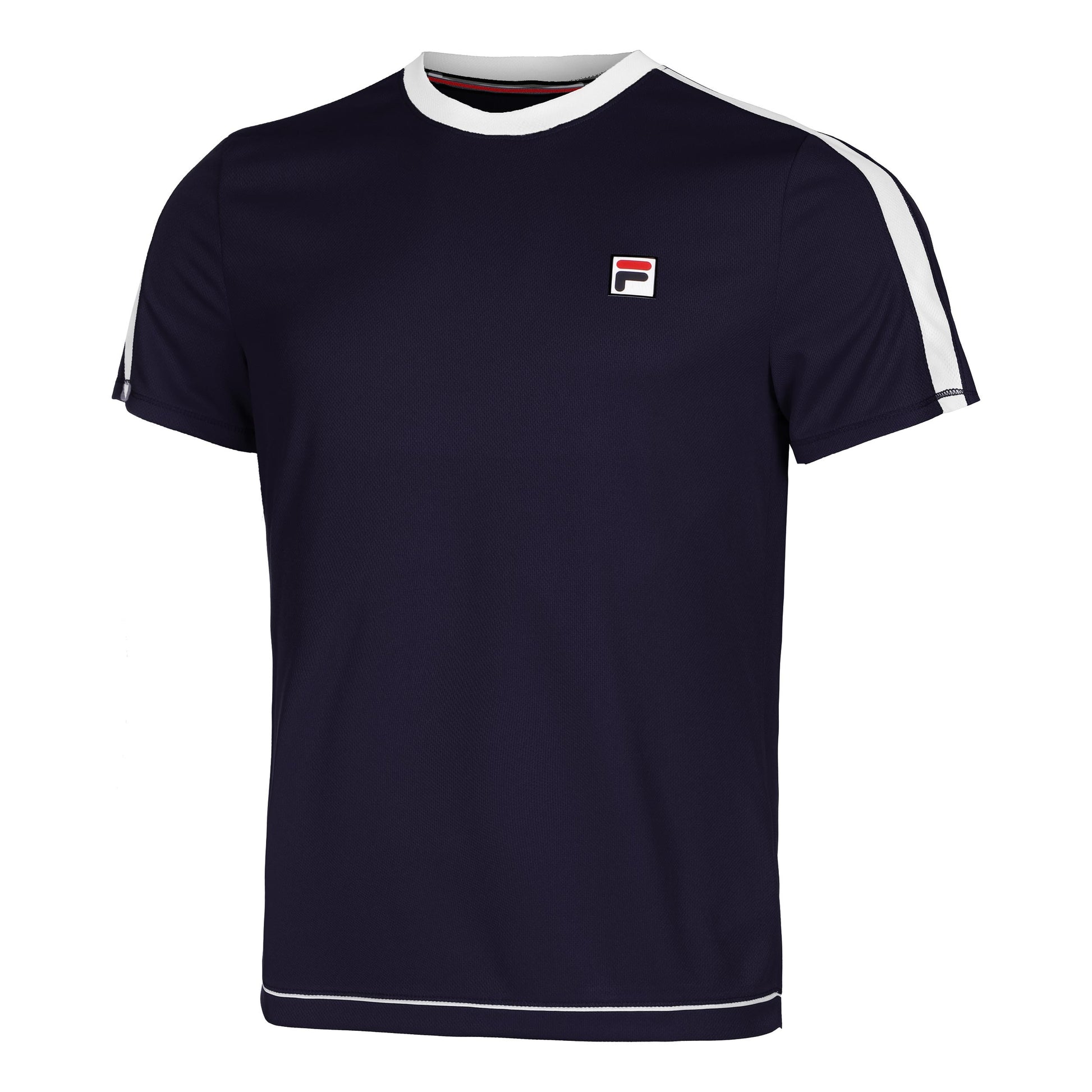 Fila Elias Tričko Muži-Tmavě Modrá,Bílá