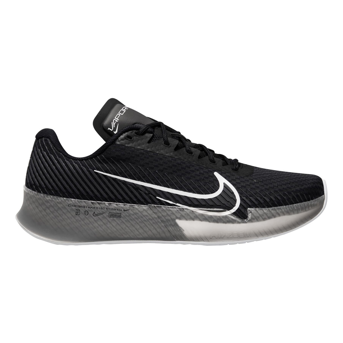 Nike Air Zoom Vapor 11 Obuv na všechny povrchy Muži - černá, tmavě šedá