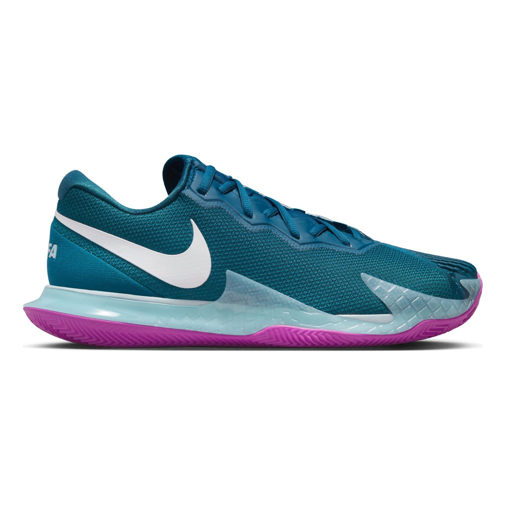 Nike Court Air Zoom Vapor Cage 4 Rafa Obuv na antuku Muži - petrolejová, fialová