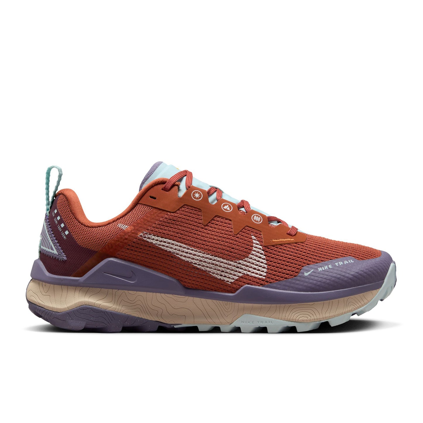 Nike React Wildhorse 8 Obuv pro měkčí povrch,žádný asfalt Dámy - rez, hnědá
