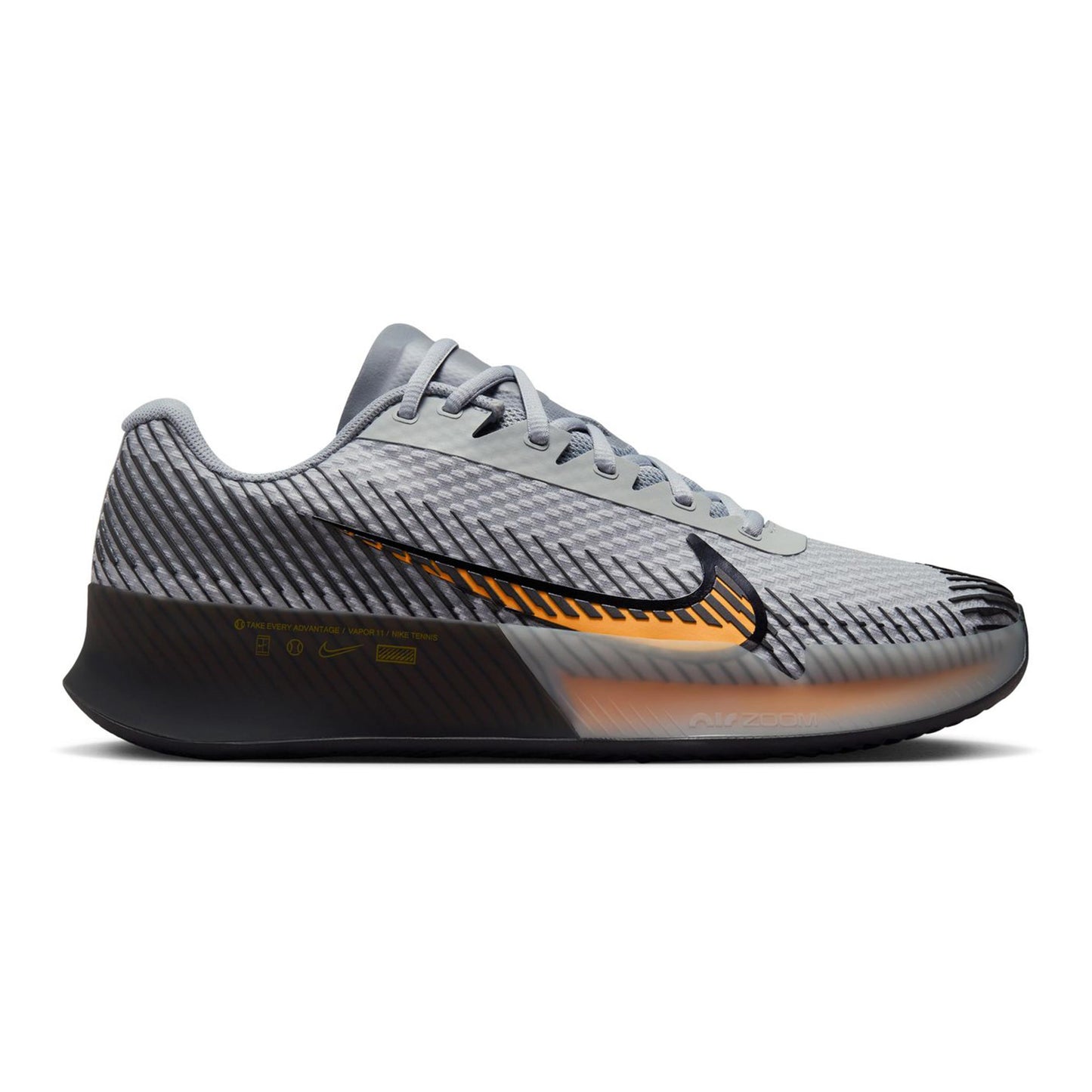 Nike Air Zoom Vapor 11 Obuv na antuku Muži - šedá, oranžová