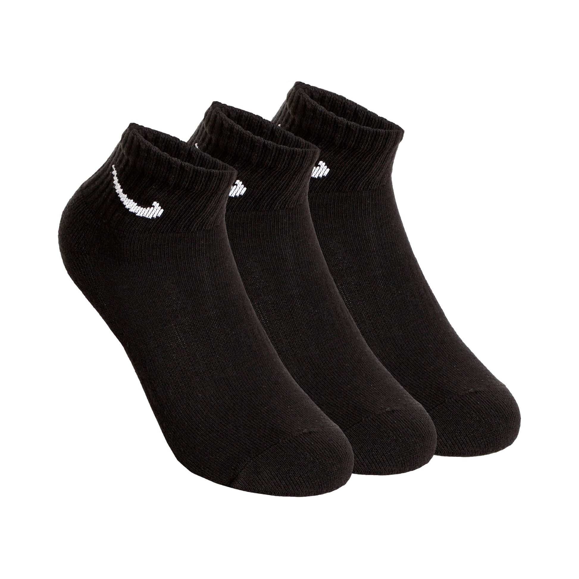 Nike Everyday Cushioned Ankle Tenisové ponožky 3ks v baleni Unisex - černá, bílá