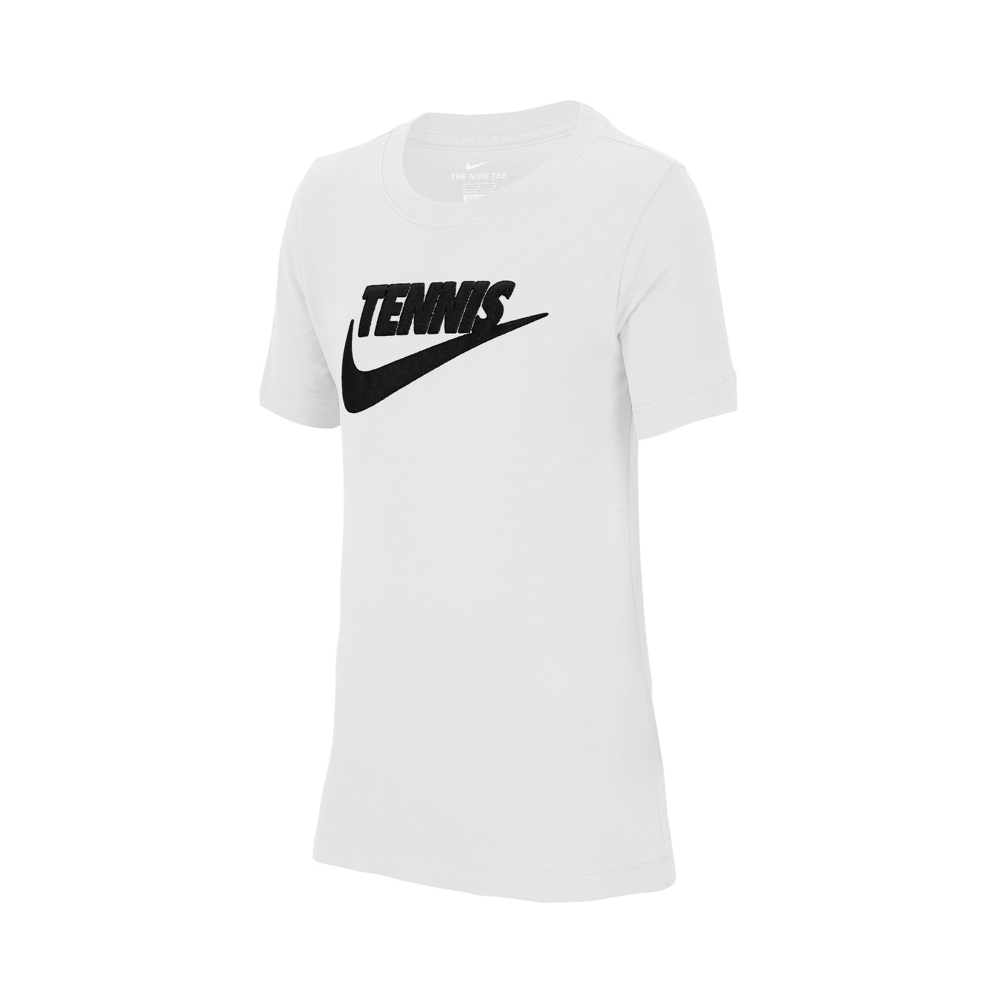 Nike Court Dri-Fit Graphic Tričko Chlapci - bílá, černá