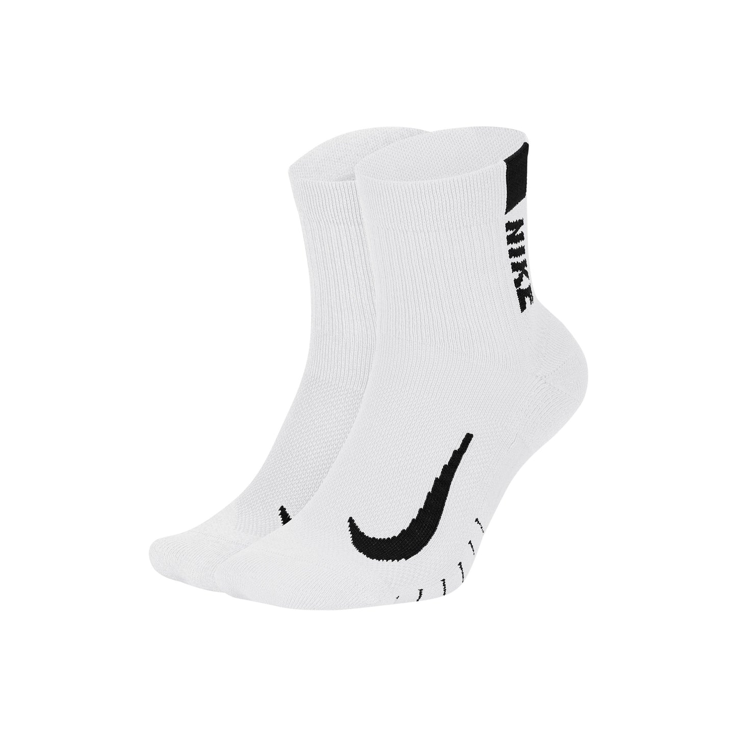 Nike Multiplier Running Ponožky 2ks V Baleni-Bílá,Černá