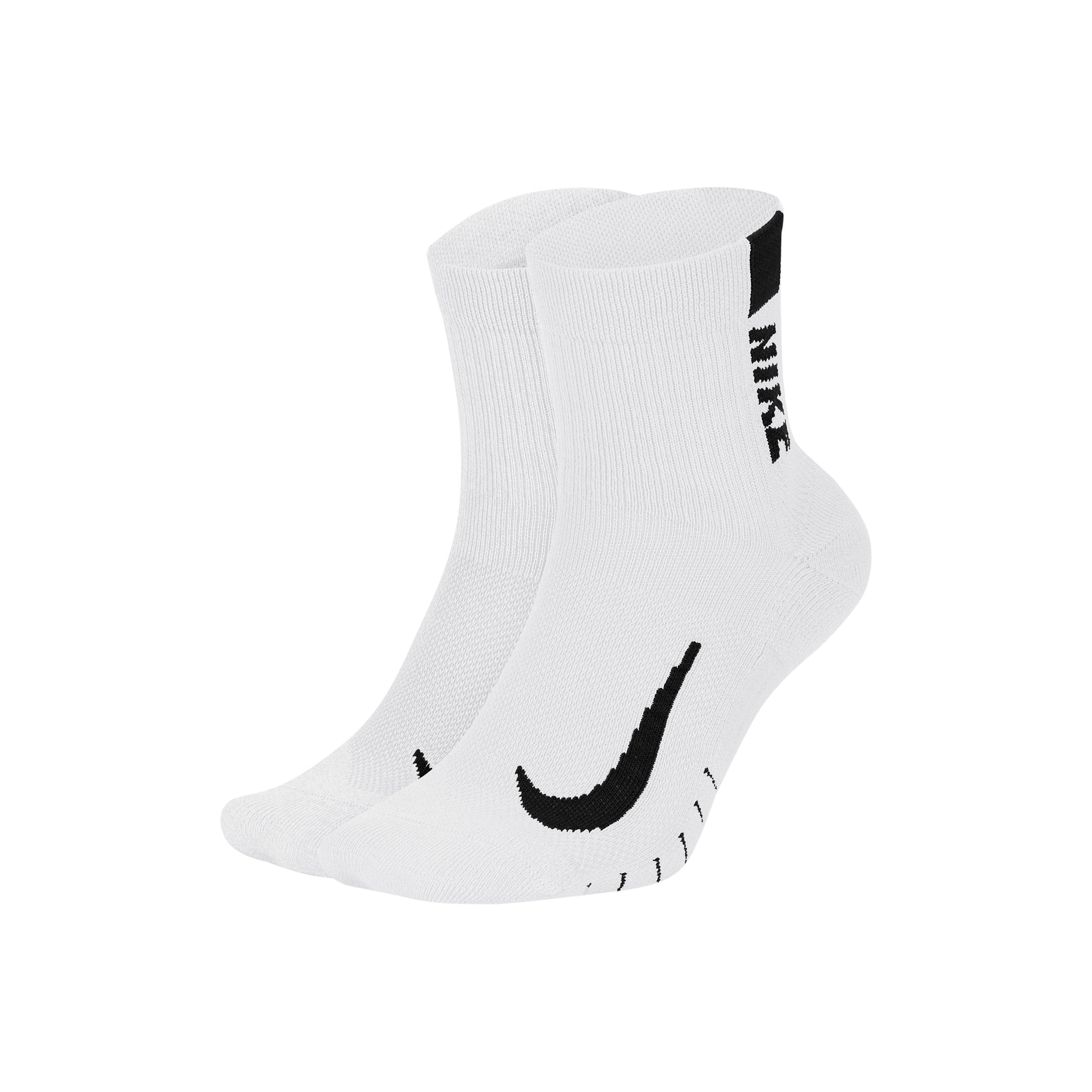 Nike Multiplier Running Ponožky 2ks V Baleni-Bílá,Černá