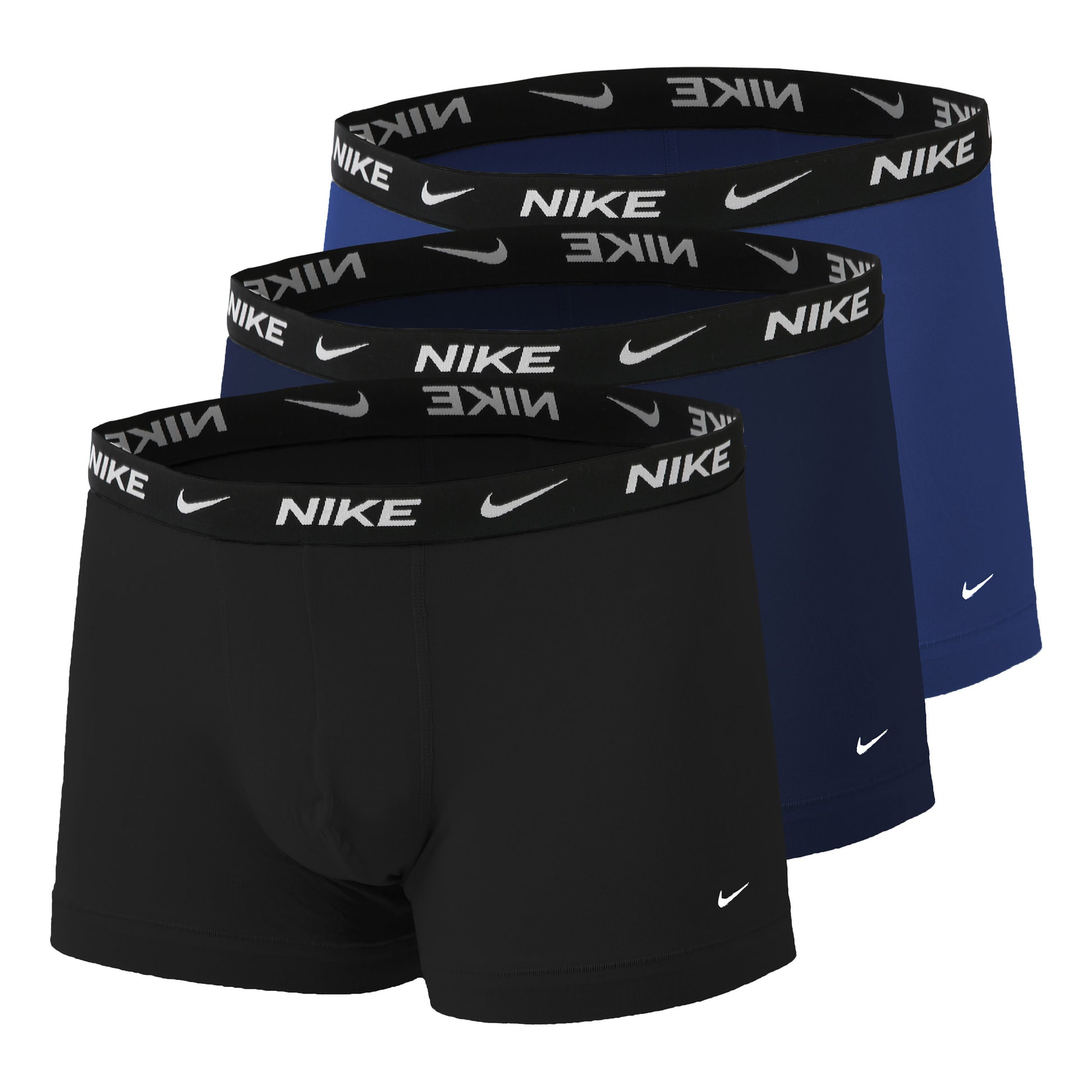 Nike Everyday Cotton Strech Trunk Trenýrky 3ks V Baleni Muži-Tmavě Modrá,Modrá