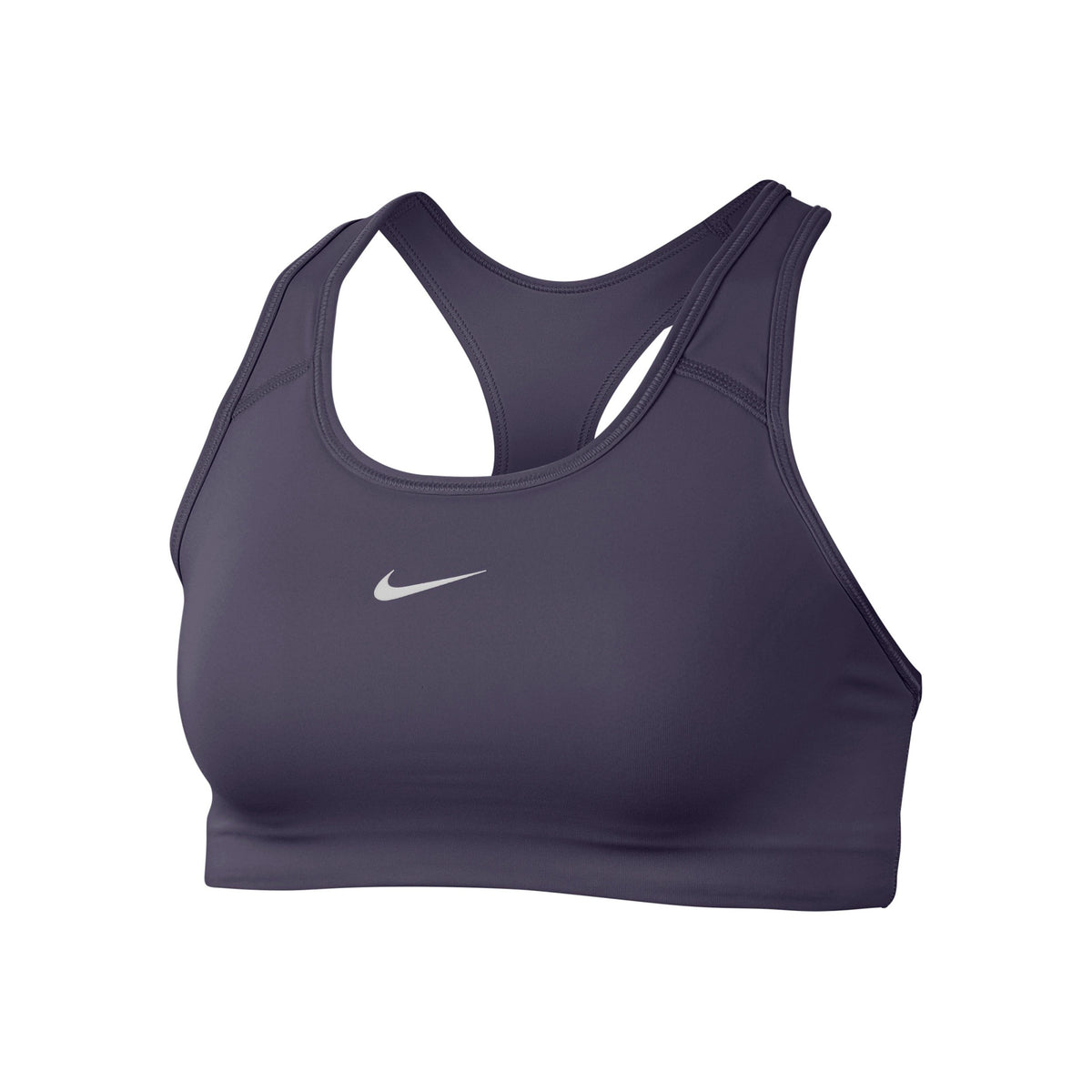 Nike Dri-Fit Swoosh Sportovní podprsenka Dámy - fialová, bílá