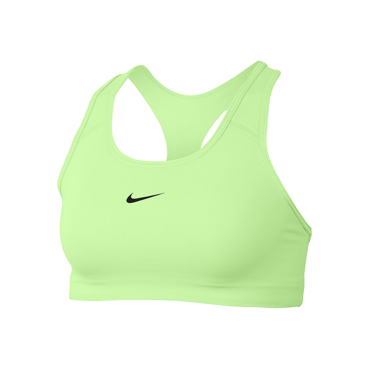 Nike Dri-Fit Swoosh Sportovní podprsenka Dámy - neonově zelená,